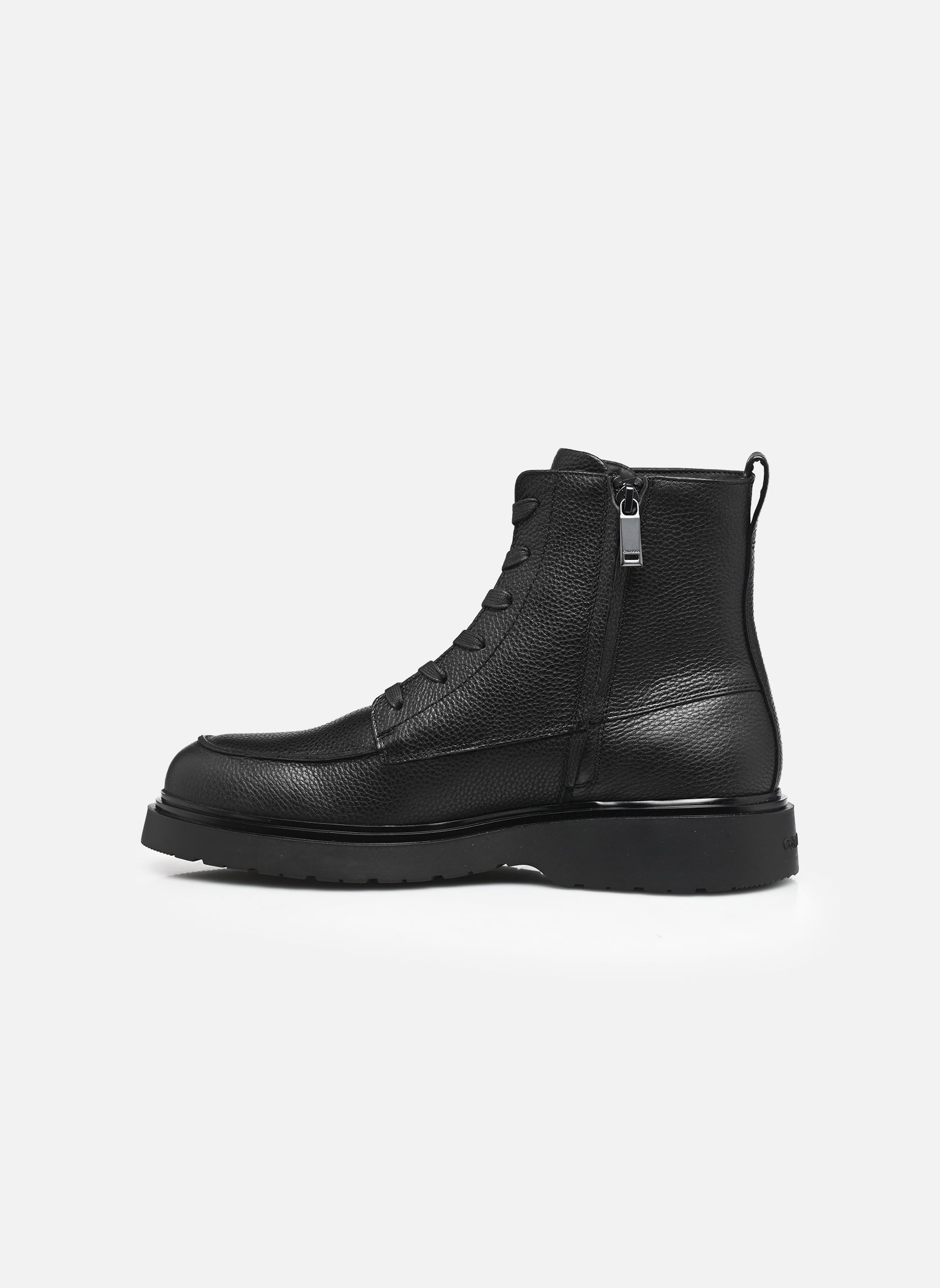 Bottines à lacets COMBAT ESS LACE UP A homme noir Calvin Klein Bottines à lacets COMBAT ESS LACE UP A homme noir BLACK