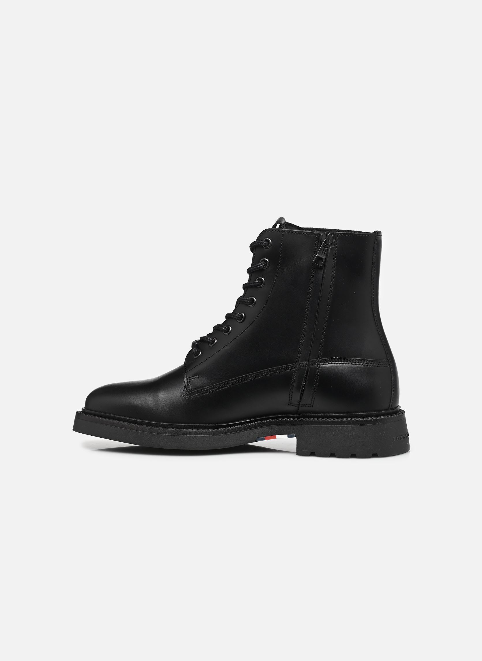 Veterlaarsjes HILFIGER COMFORT LWT heren zwart Tommy Hilfiger Veterlaarsjes HILFIGER COMFORT LWT heren zwart BLACK