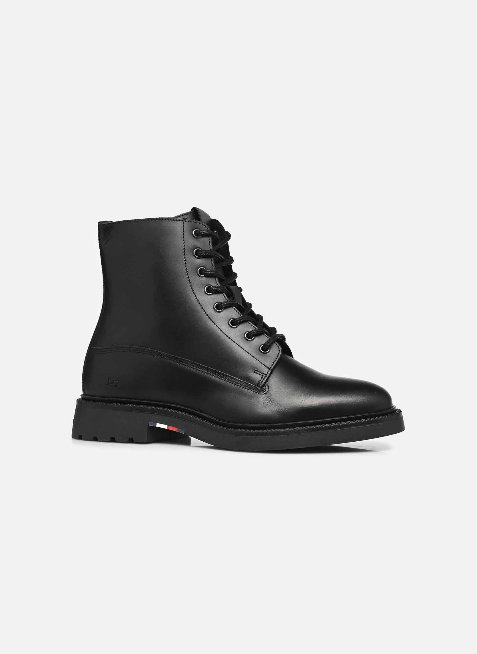 Veterlaarsjes HILFIGER COMFORT LWT heren zwart Tommy Hilfiger Veterlaarsjes HILFIGER COMFORT LWT heren zwart BLACK