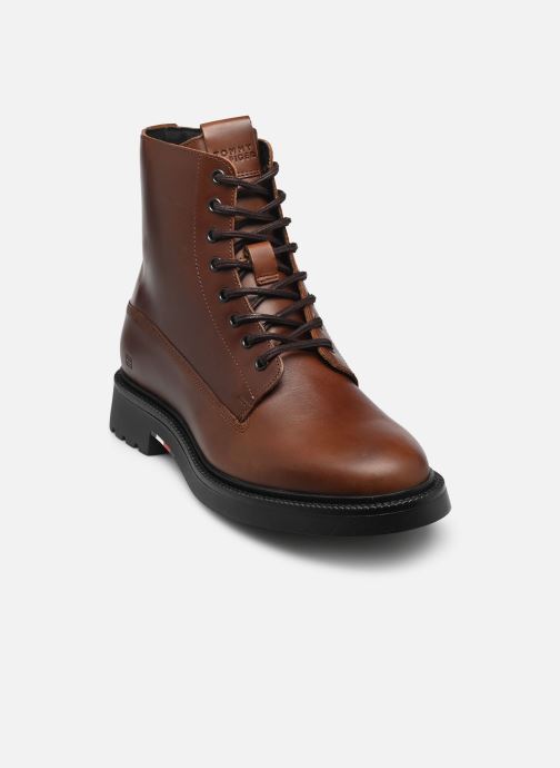 Tommy Hilfiger Bottines à lacets HILFIGER COMFORT LWT homme marron