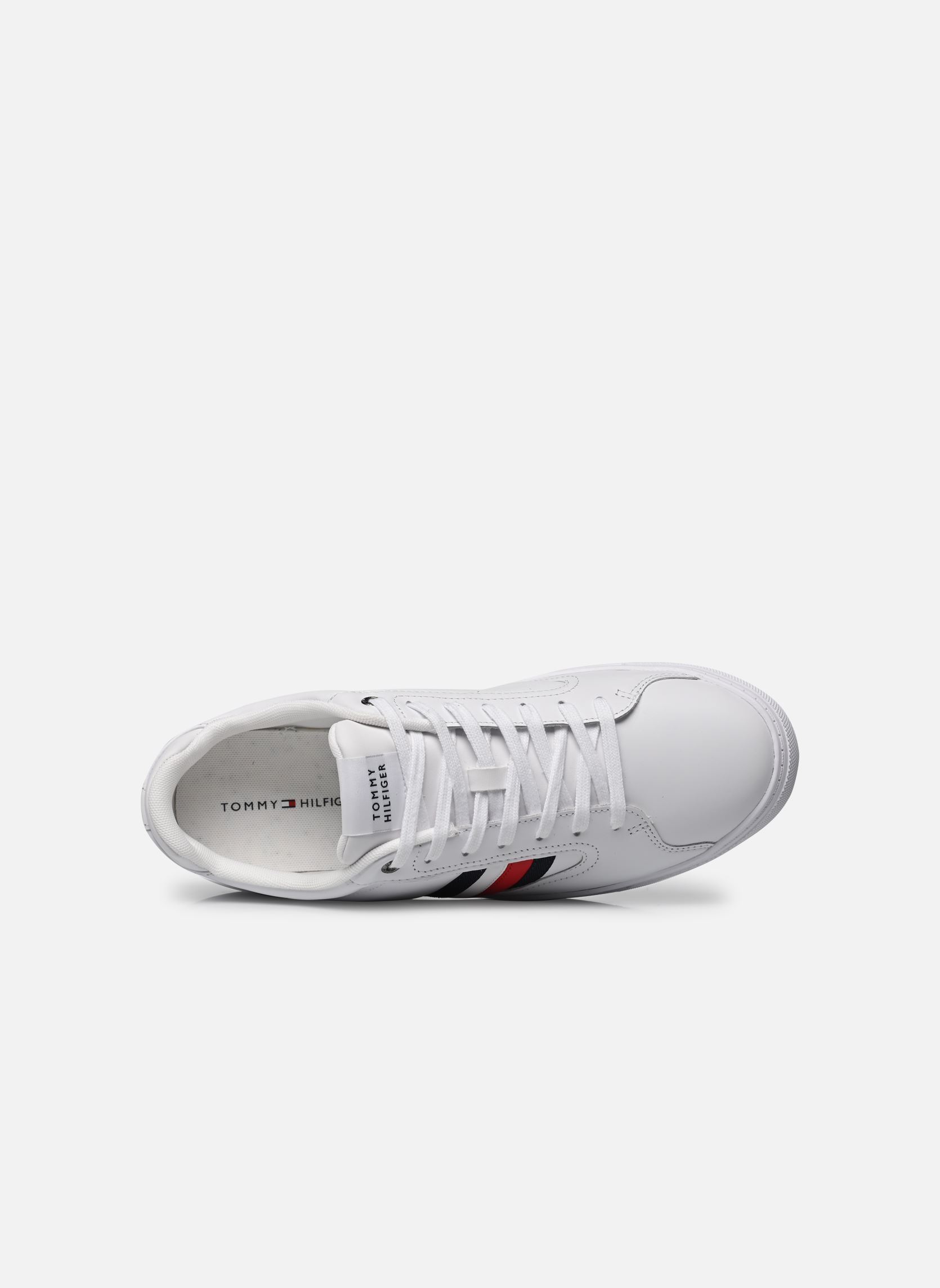 Zapatillas ICON COURT STRIPES hombre blanco Tommy Hilfiger Zapatillas ICON COURT STRIPES hombre blanco WHITE