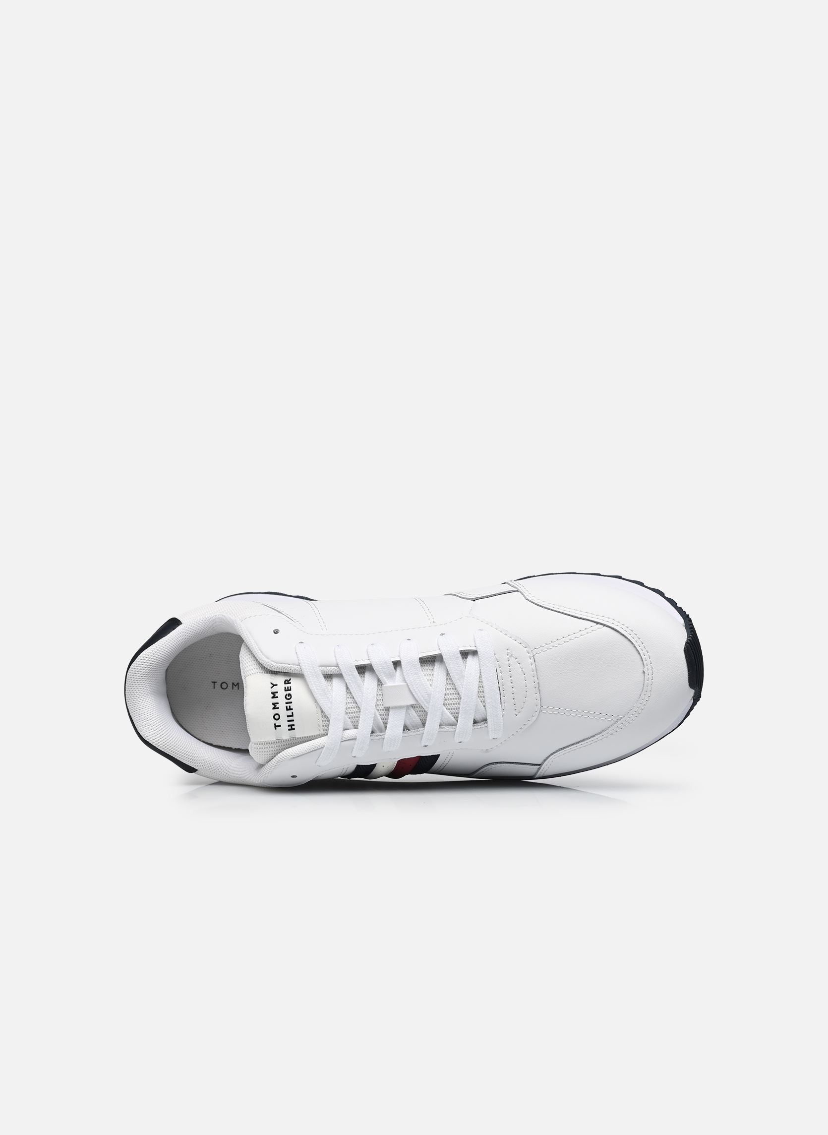 Baskets NEW RUNNER EVA LTH S homme blanc Tommy Hilfiger Baskets NEW RUNNER EVA LTH S homme blanc WHITE