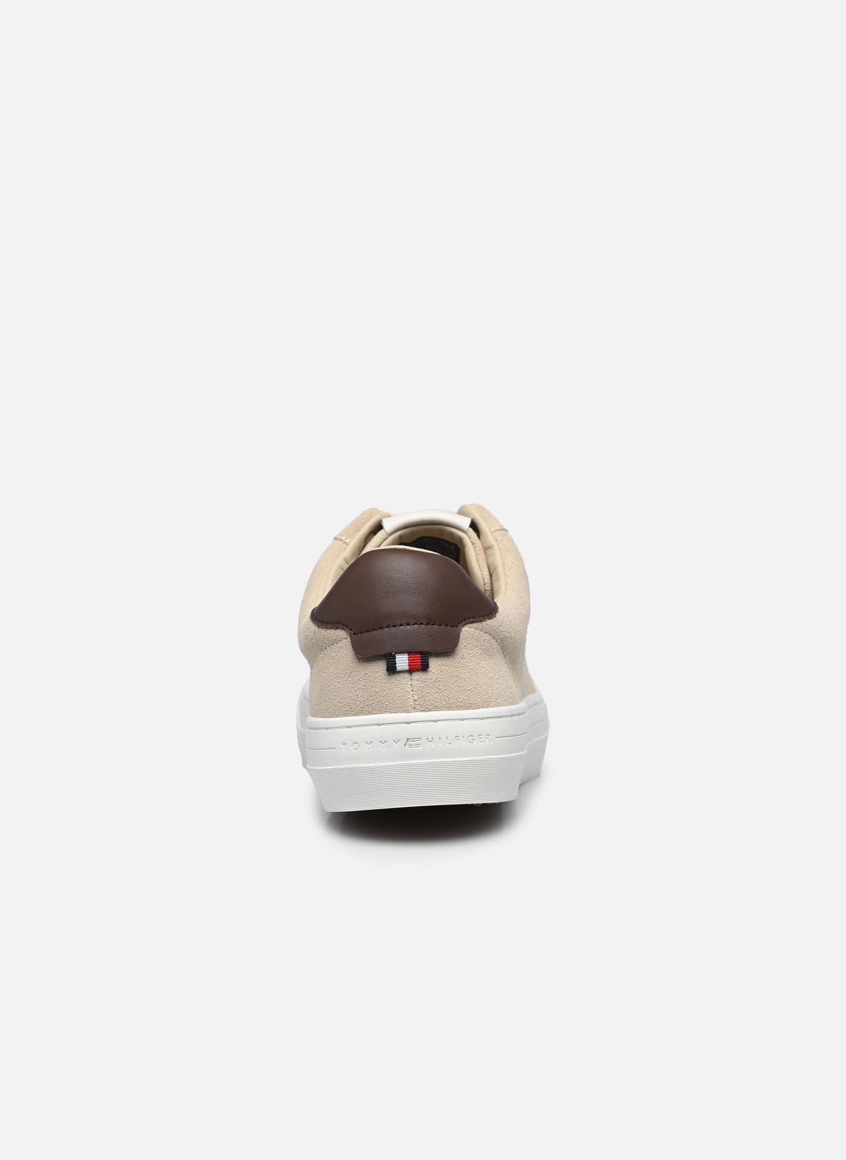Sneaker PREMIUM DRESS CUPSOLE SUEDE herren beige Tommy Hilfiger Sneaker PREMIUM DRESS CUPSOLE SUEDE herren beige BEIGE