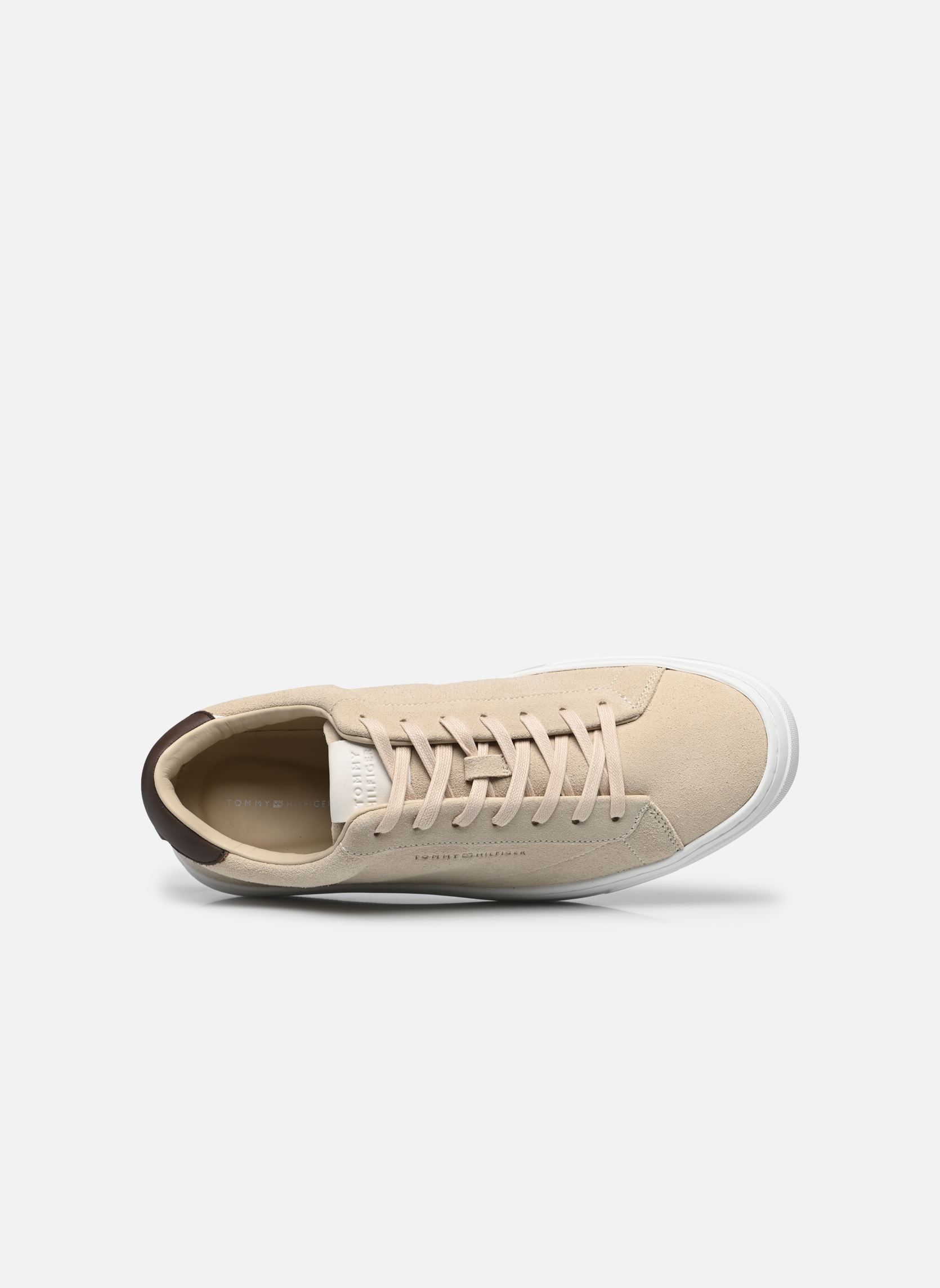 Sneaker PREMIUM DRESS CUPSOLE SUEDE herren beige Tommy Hilfiger Sneaker PREMIUM DRESS CUPSOLE SUEDE herren beige BEIGE