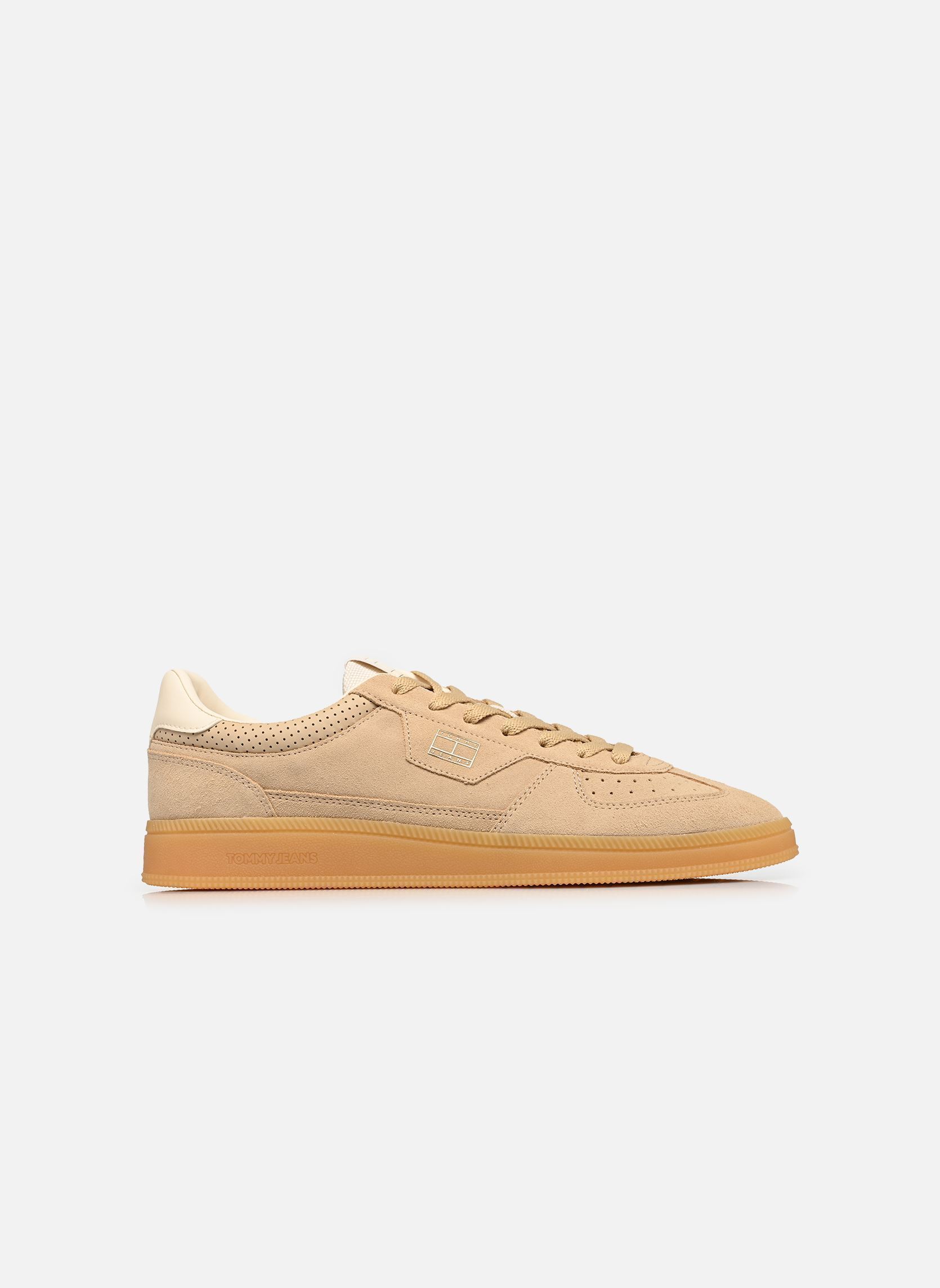 Lage sneakers THE GREENWICH EDGE S heren beige Tommy Hilfiger Lage sneakers THE GREENWICH EDGE S heren beige GENTLE GOLD