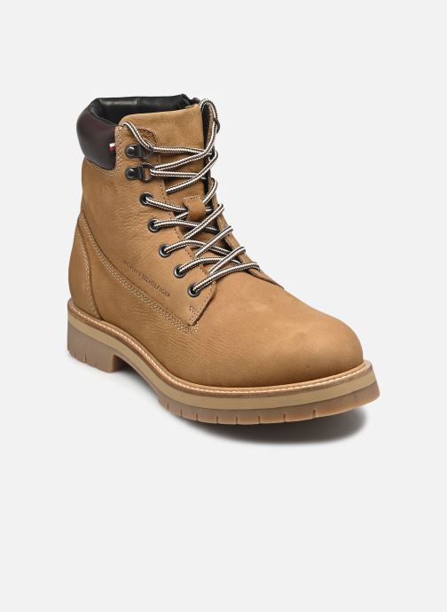 Tommy Hilfiger Bottines à lacets FLEX TH OUTDOOR W NBK homme marron
