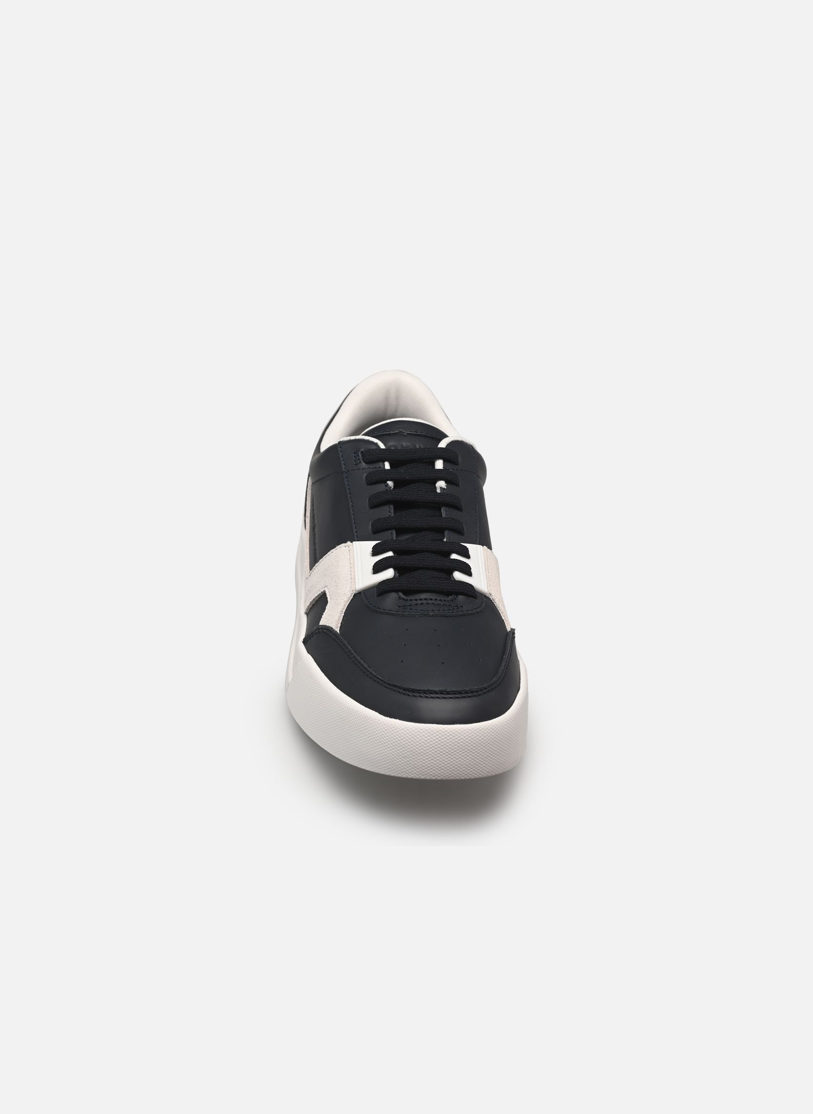 Niedrige Sneaker TH COURT CRAFT LTH MIX herren blau Tommy Hilfiger Niedrige Sneaker TH COURT CRAFT LTH MIX herren blau BLUE