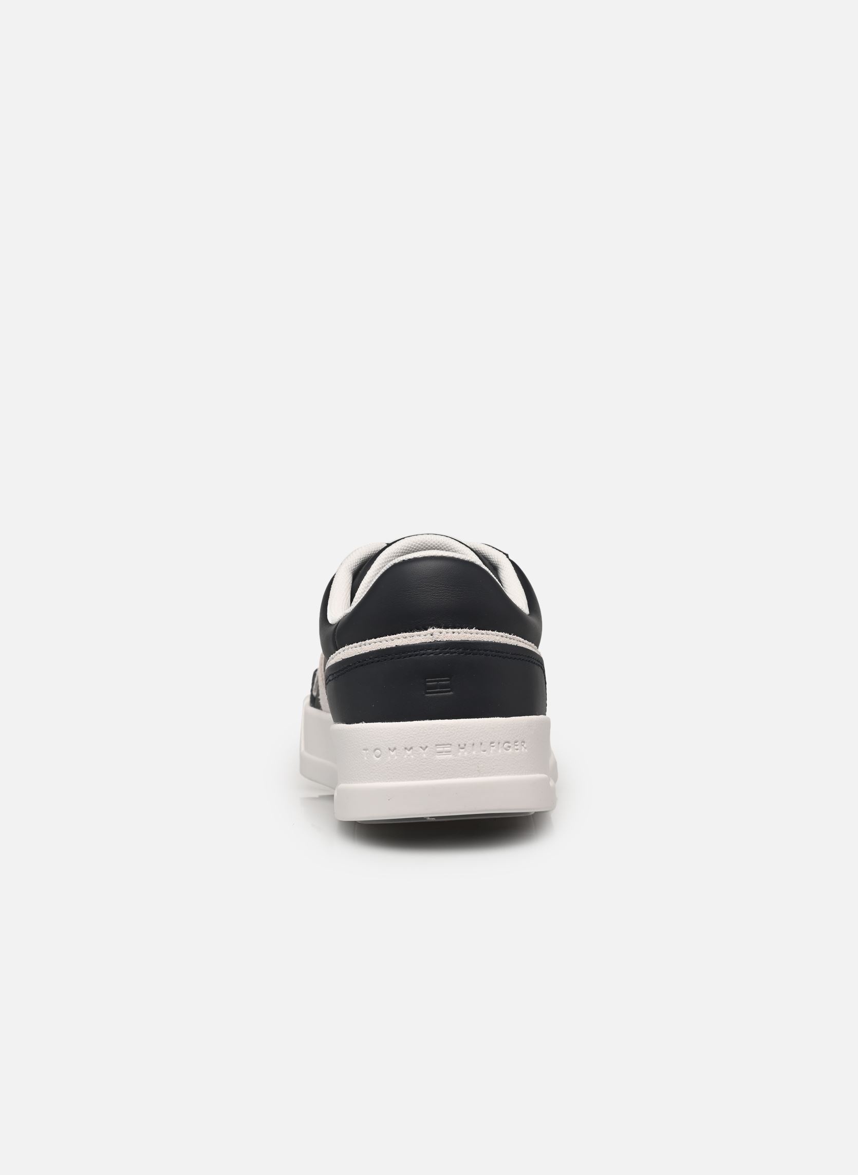 Niedrige Sneaker TH COURT CRAFT LTH MIX herren blau Tommy Hilfiger Niedrige Sneaker TH COURT CRAFT LTH MIX herren blau BLUE