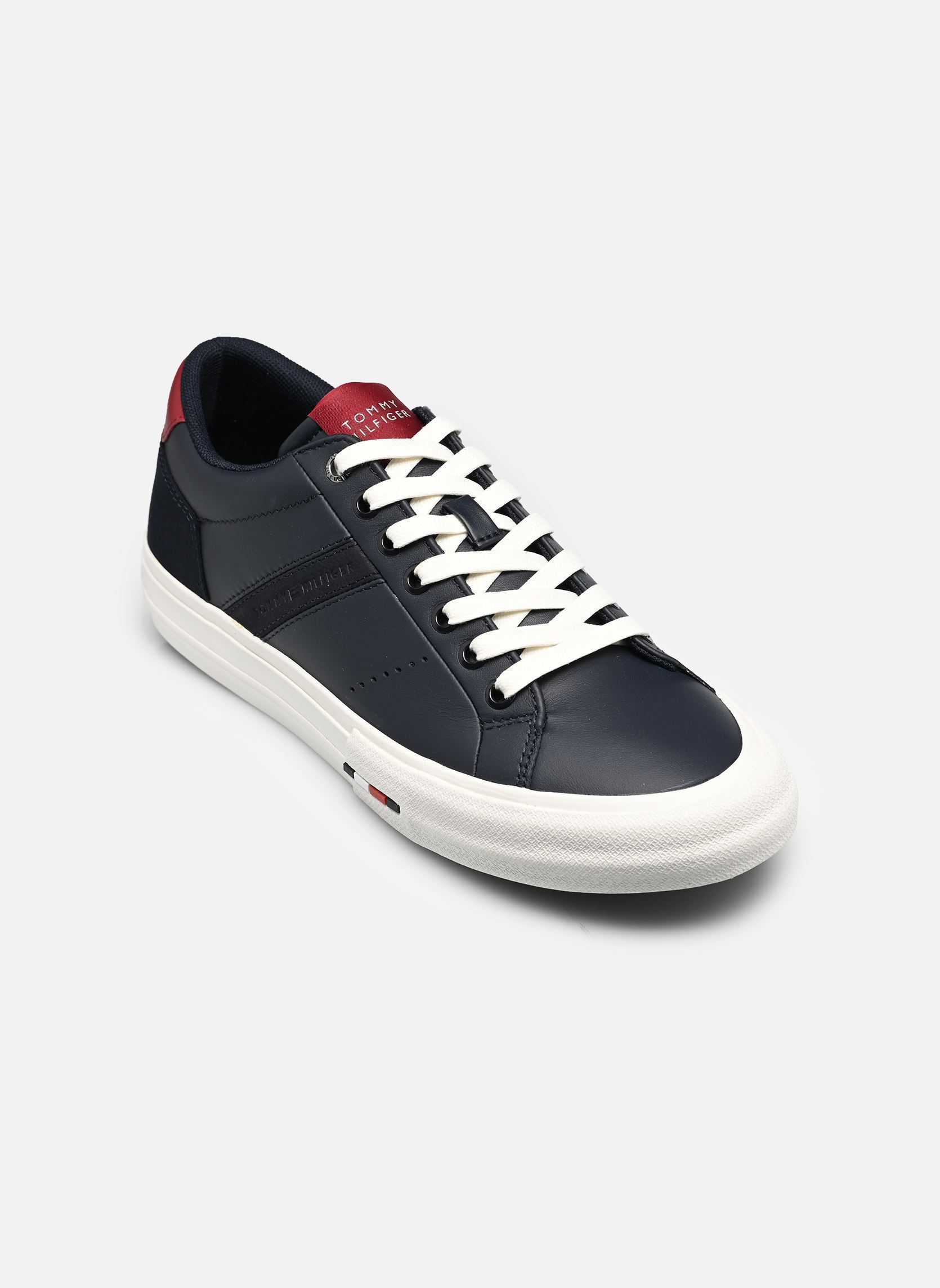 Baskets Tommy Hilfiger TH HI VULC LTH STREET pour Homme