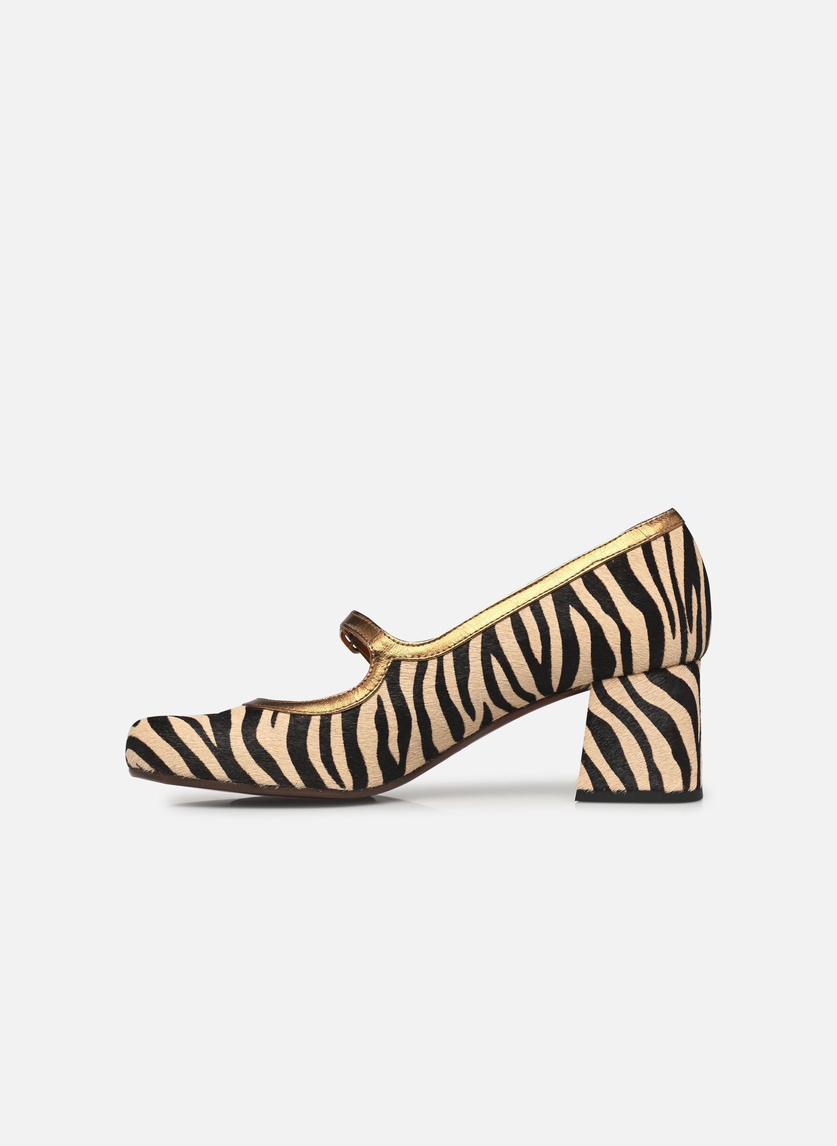 Slingback pumps MUMMA dames zwart Chie Mihara Slingback pumps MUMMA dames zwart PINKIE ZEBRA DALI BRONCE PINKI
