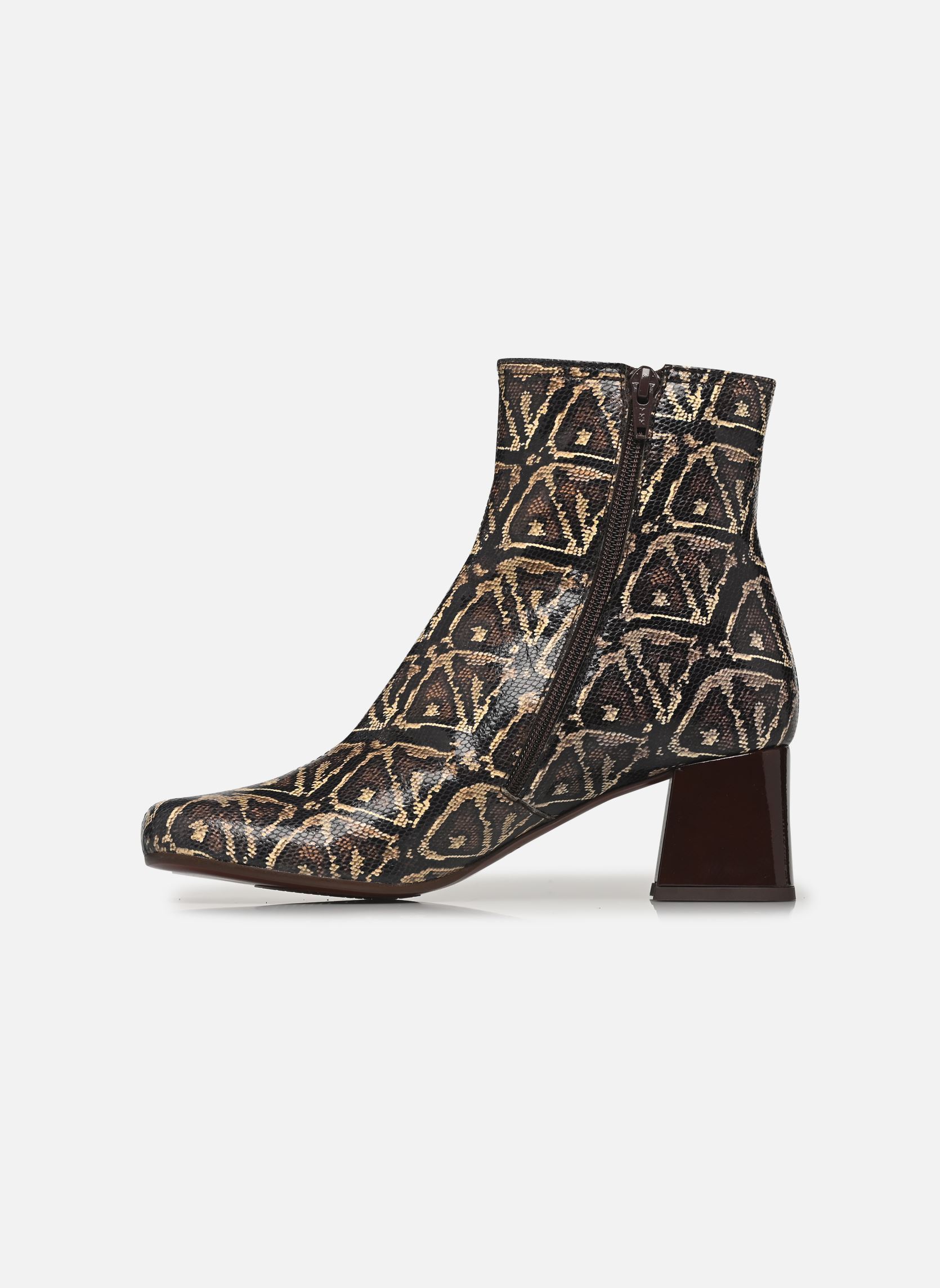 Enkellaarzen en boots MUKI dames bruin Chie Mihara Enkellaarzen en boots MUKI dames bruin NAMAYA NATUR SUCRE CHOCO *HILO