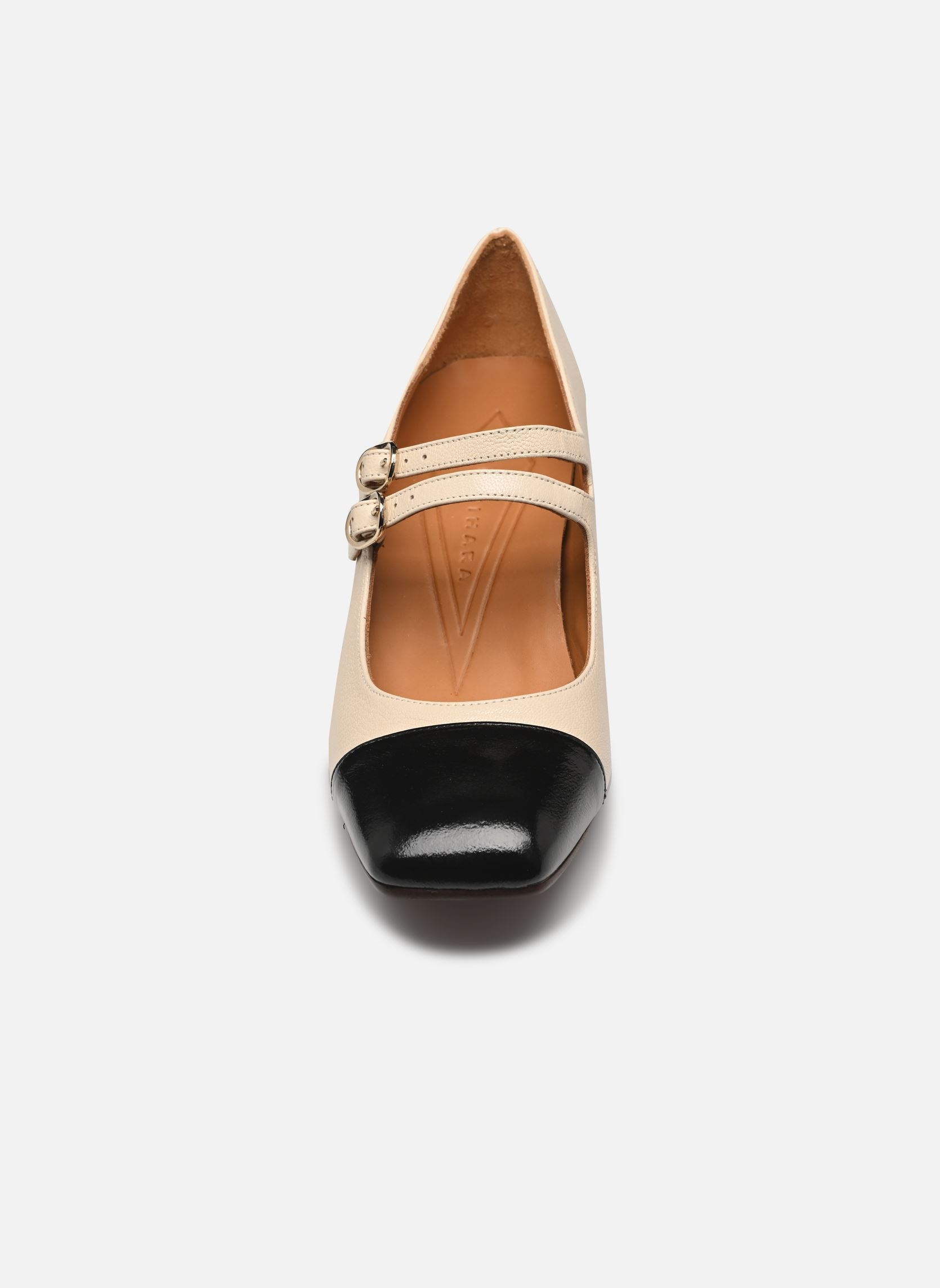Slingback pumps VOLCANO47 dames wit Chie Mihara Slingback pumps VOLCANO47 dames wit SUCRE NEGRO KIMERA LECHE TIMBA