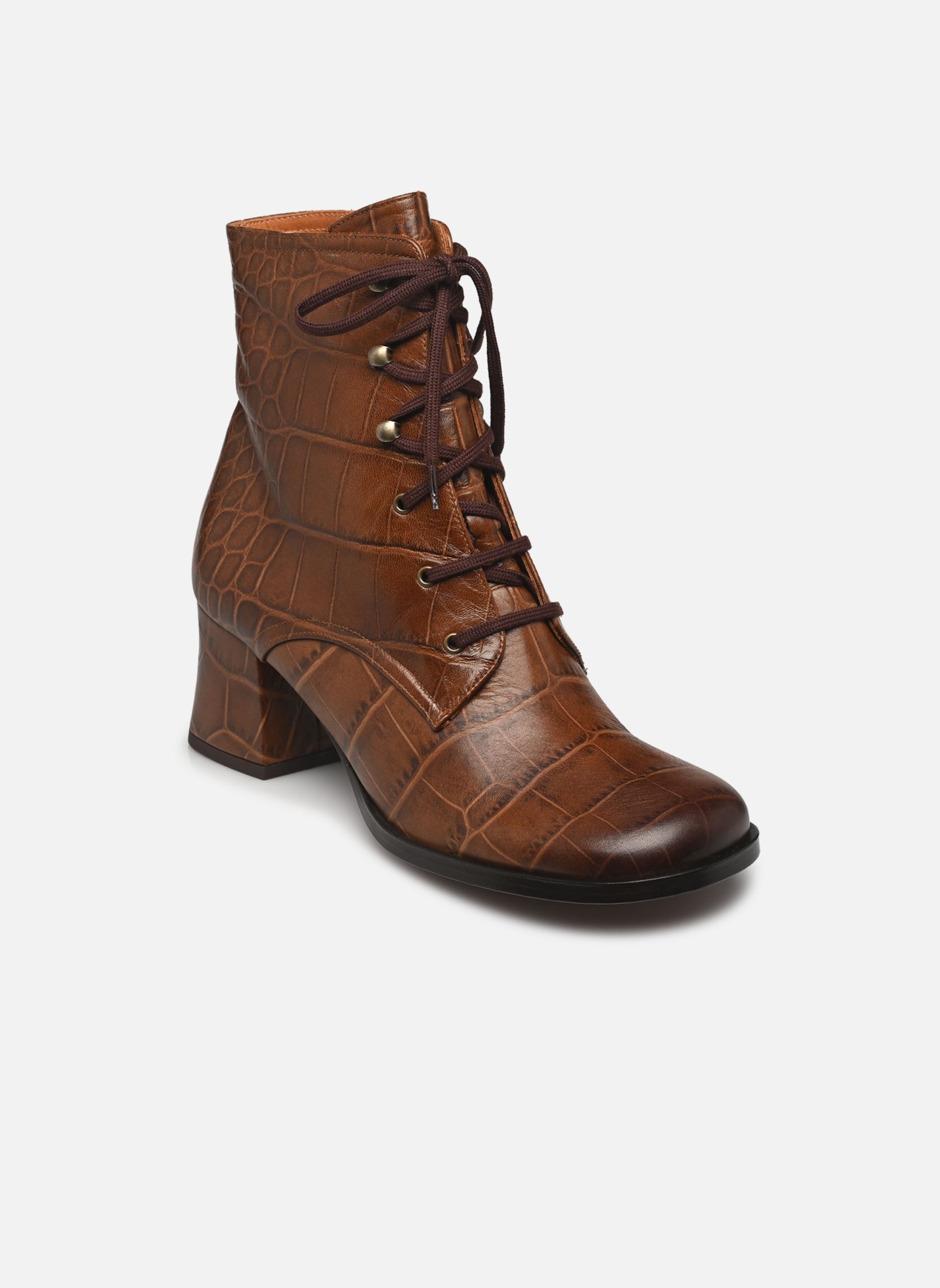 Bottines à lacets TAMUJO47 femme marron Chie Mihara Bottines à lacets TAMUJO47 femme marron TEODORA CUERO TEODORA CUERO TE