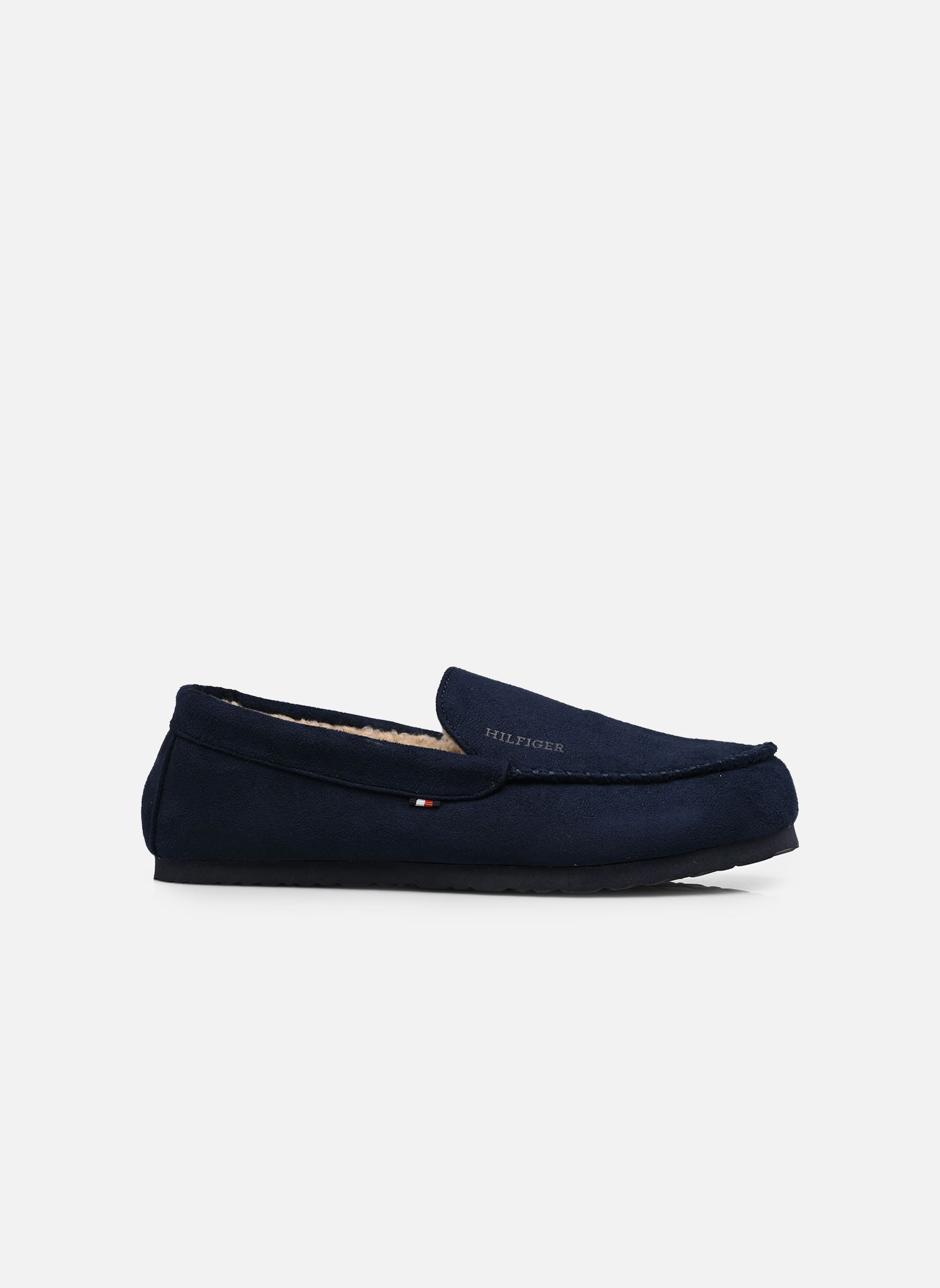 Pantoffels HILFIGER M SDE DRIVER HOUSE SHOE heren blauw Tommy Hilfiger Pantoffels HILFIGER M SDE DRIVER HOUSE SHOE heren blauw BLUE