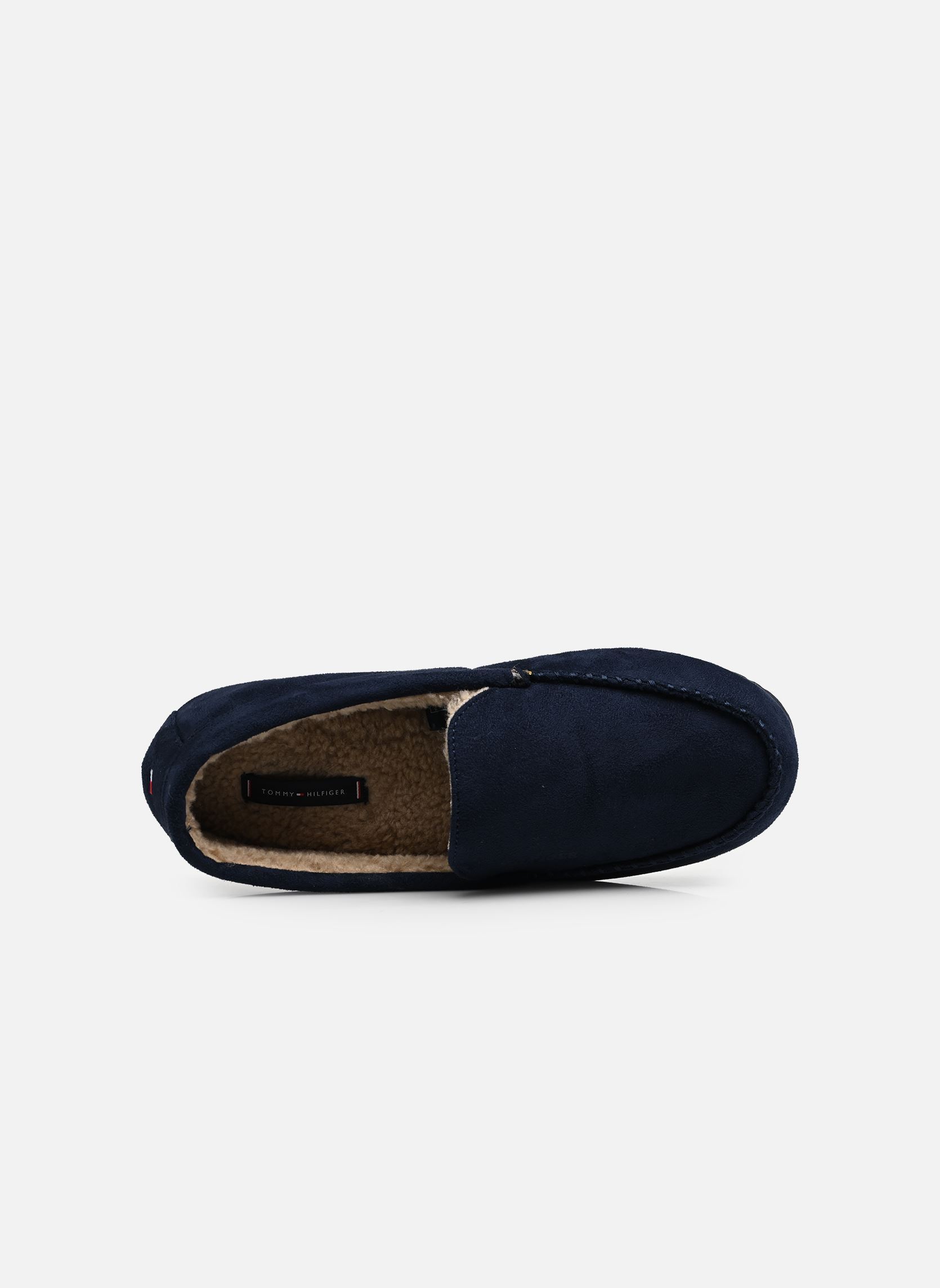 Pantoffels HILFIGER M SDE DRIVER HOUSE SHOE heren blauw Tommy Hilfiger Pantoffels HILFIGER M SDE DRIVER HOUSE SHOE heren blauw BLUE