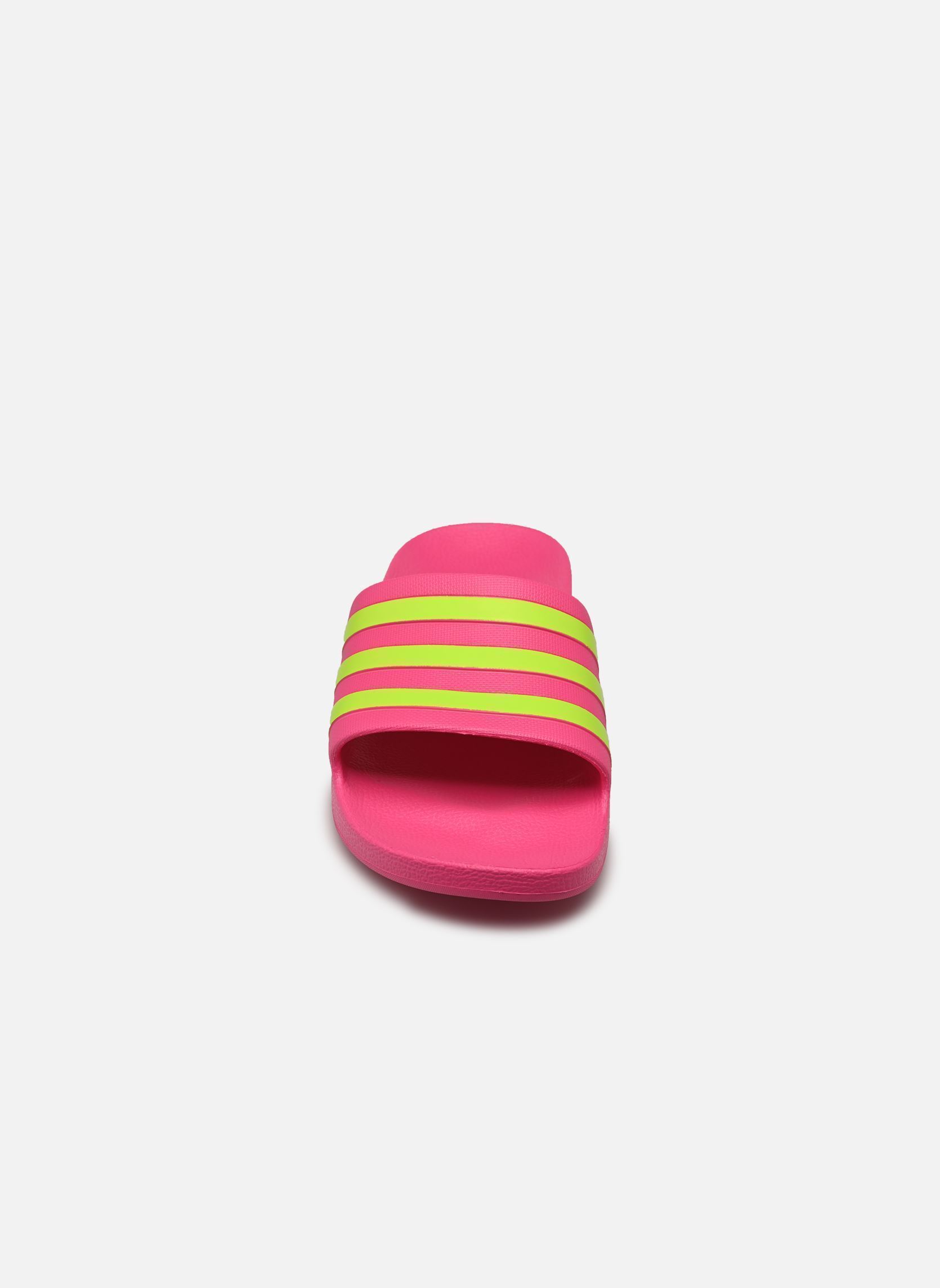 Strandsandalen ADILETTE AQUA dames geel adidas sportswear Strandsandalen ADILETTE AQUA dames geel SHOCK PINK
