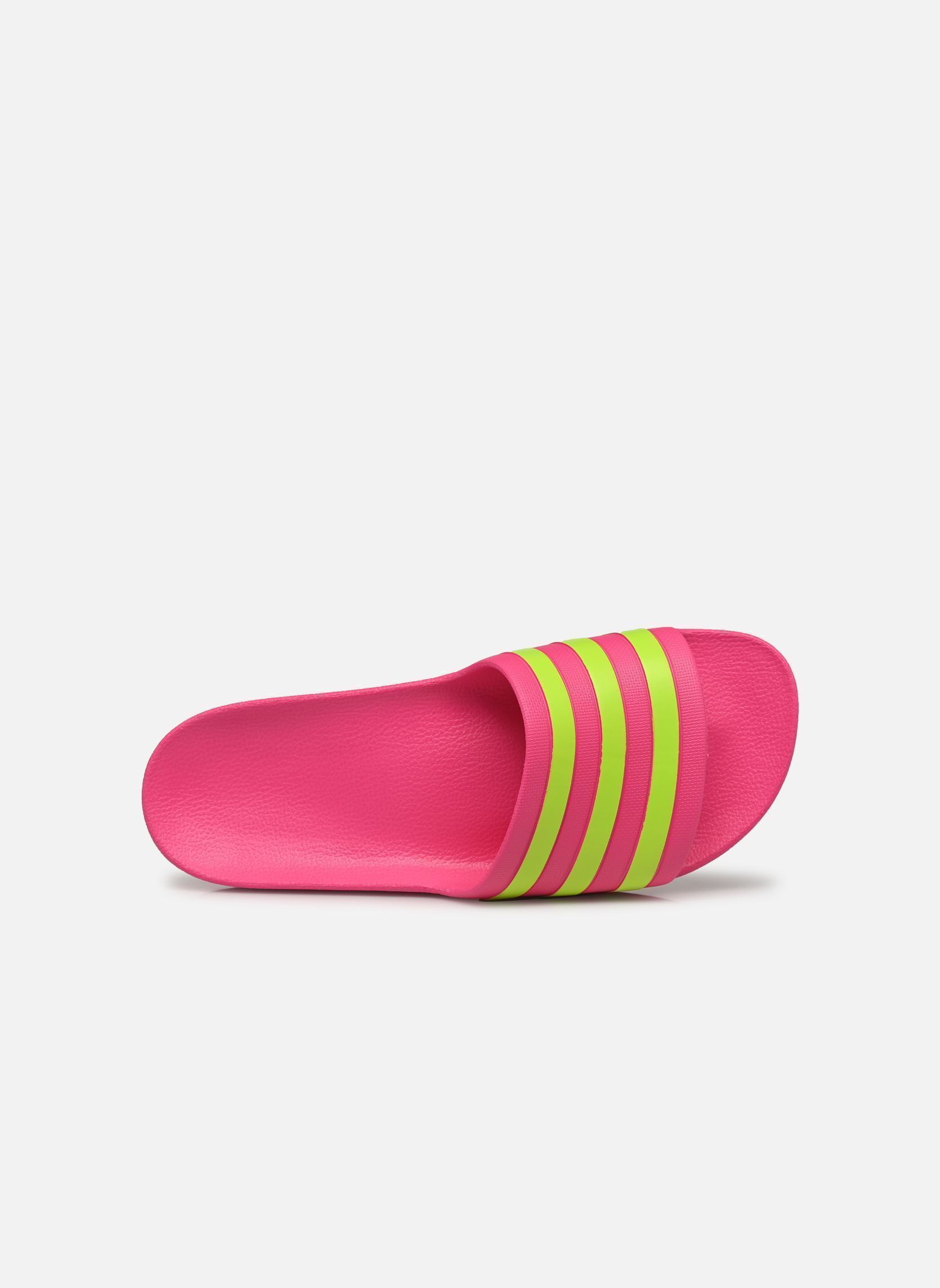 Strandsandalen ADILETTE AQUA dames geel adidas sportswear Strandsandalen ADILETTE AQUA dames geel SHOCK PINK