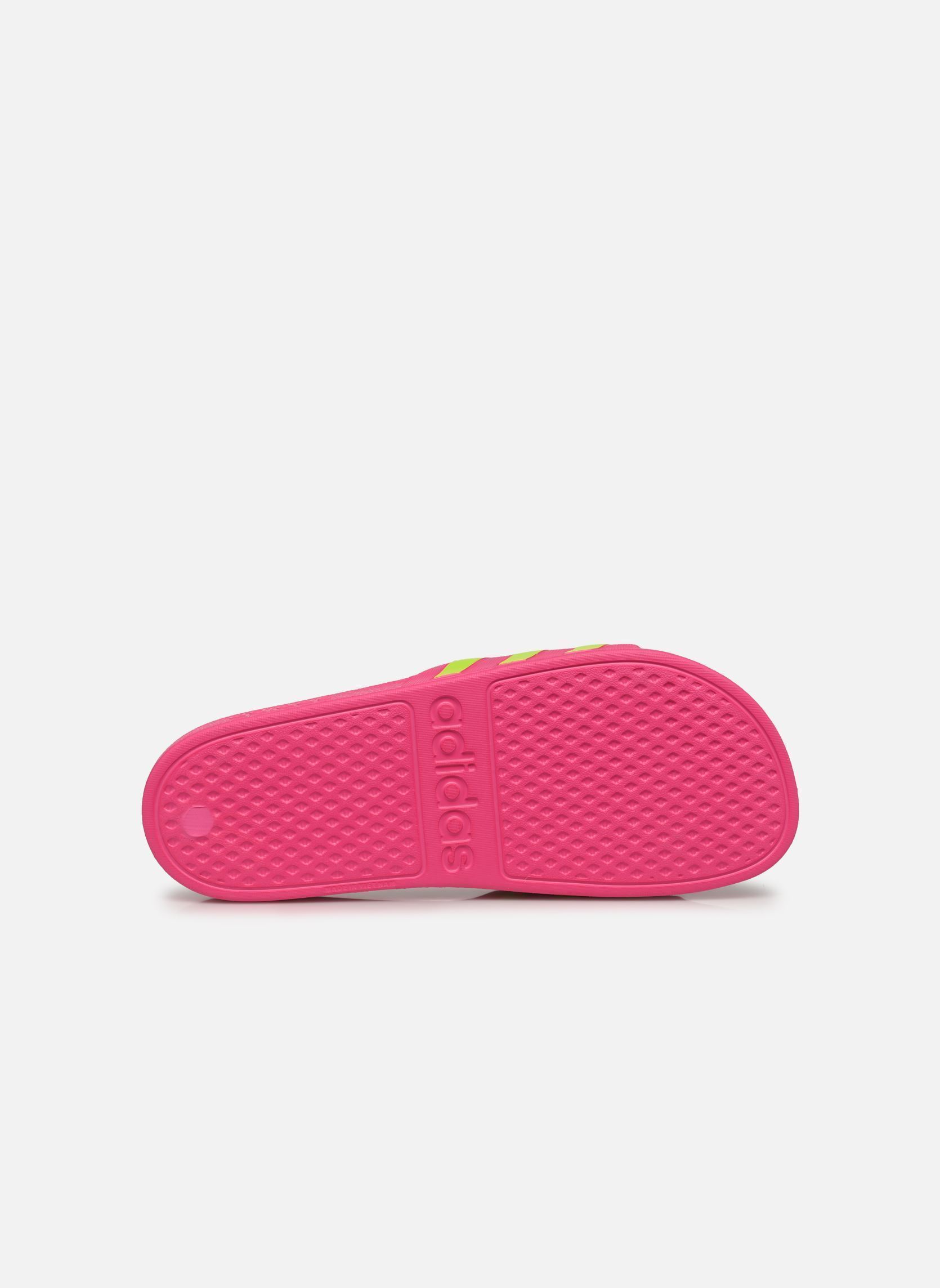 Strandsandalen ADILETTE AQUA dames geel adidas sportswear Strandsandalen ADILETTE AQUA dames geel SHOCK PINK