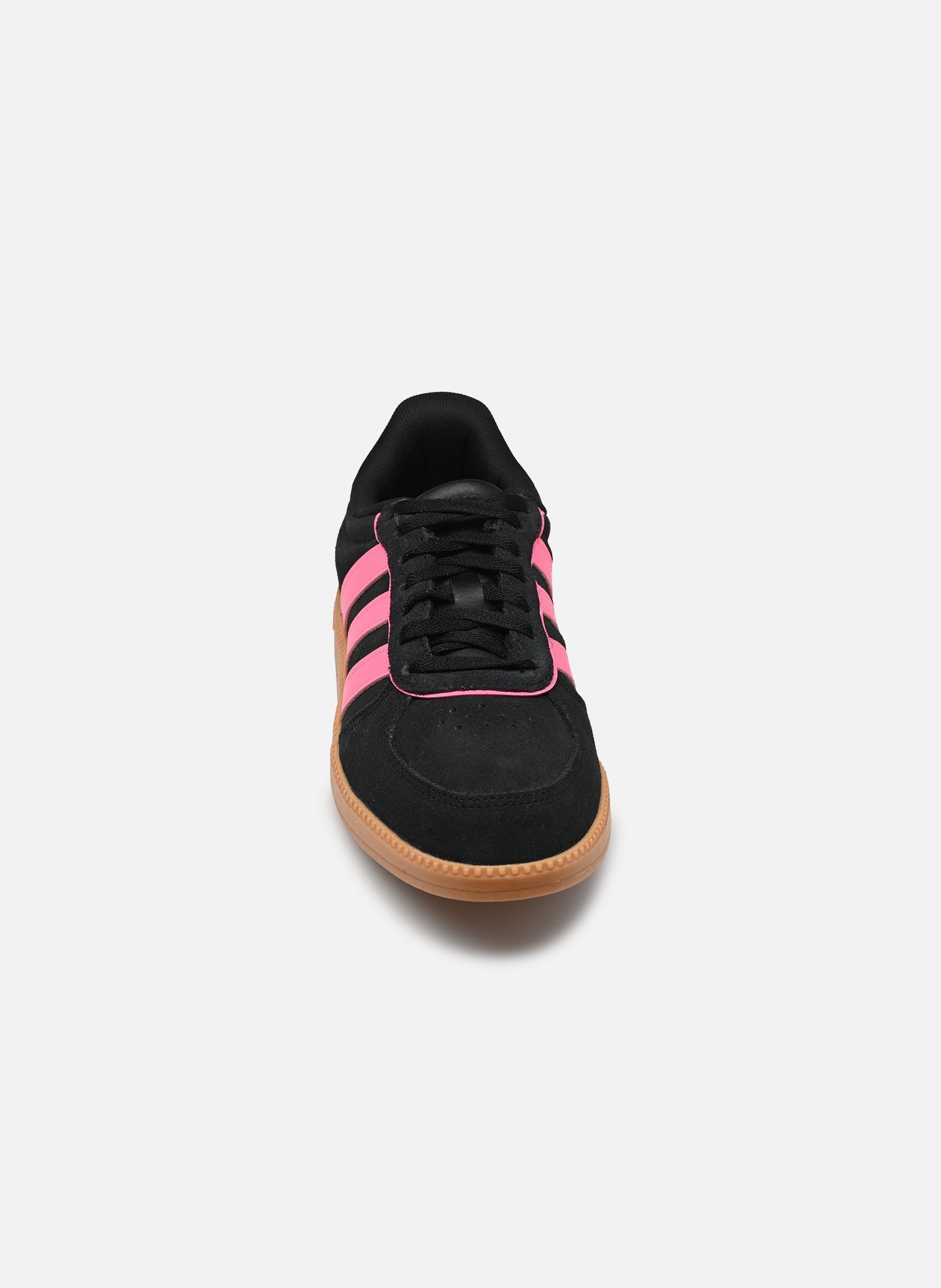 Niedrige Sneaker BREAKNET SLEEK J schwarz adidas sportswear Niedrige Sneaker BREAKNET SLEEK J schwarz CORE BLACK