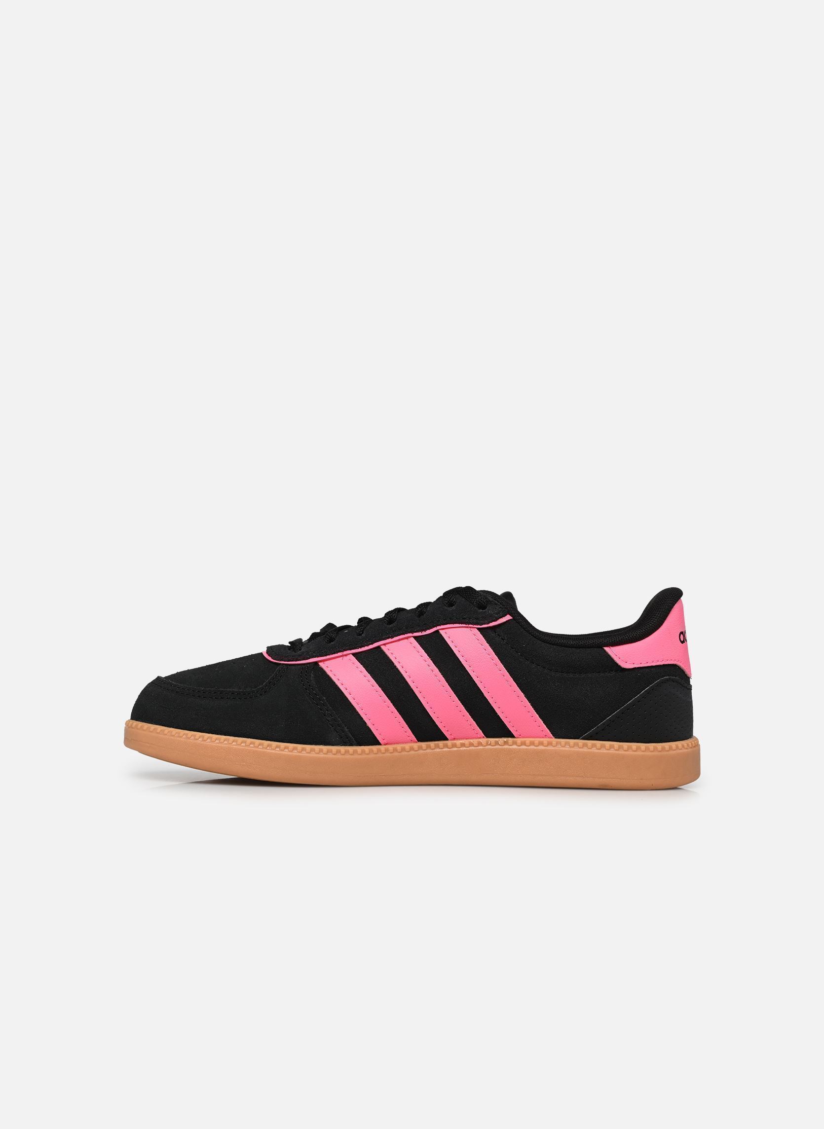 Niedrige Sneaker BREAKNET SLEEK J schwarz adidas sportswear Niedrige Sneaker BREAKNET SLEEK J schwarz CORE BLACK