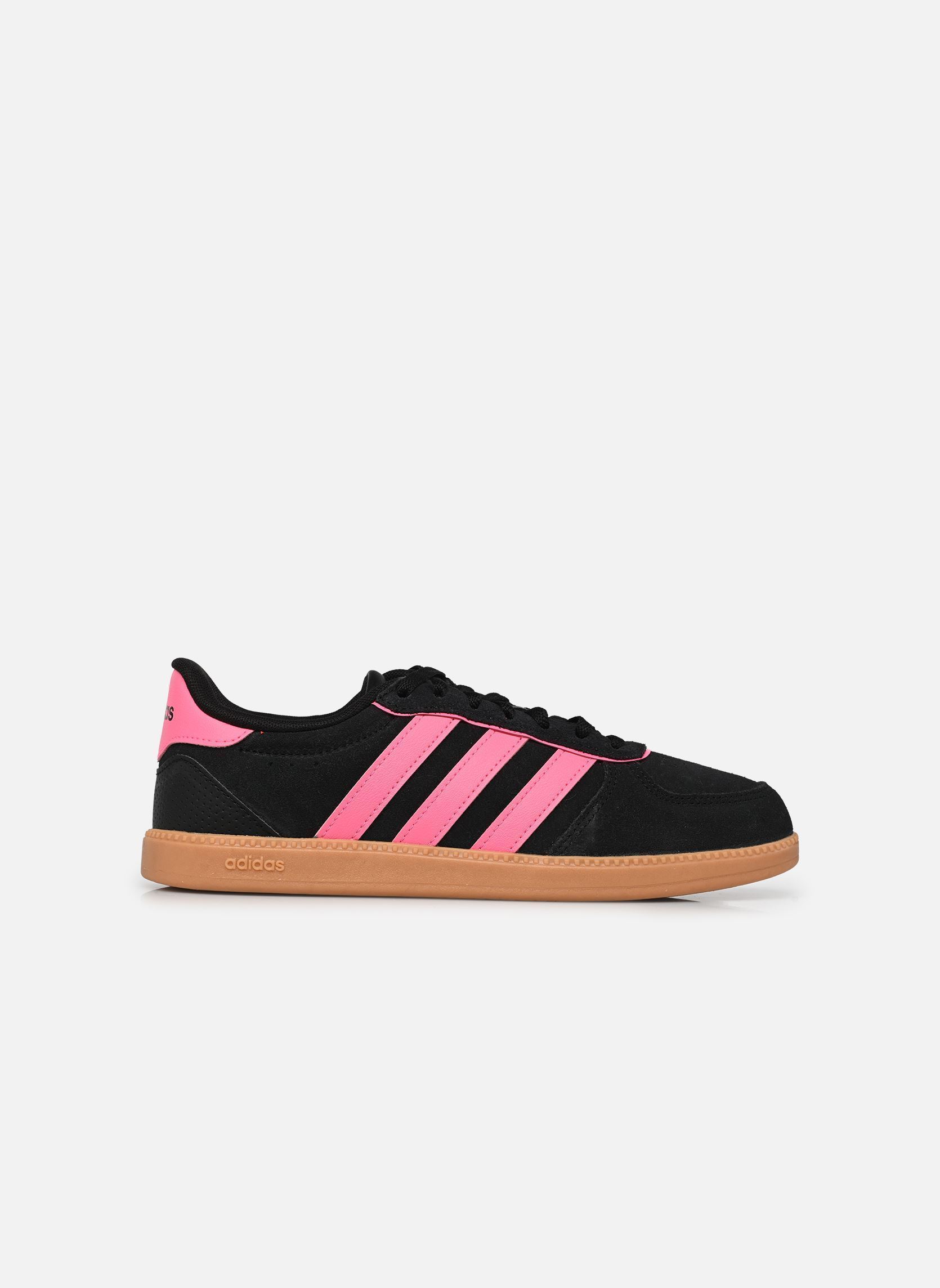 Niedrige Sneaker BREAKNET SLEEK J schwarz adidas sportswear Niedrige Sneaker BREAKNET SLEEK J schwarz CORE BLACK