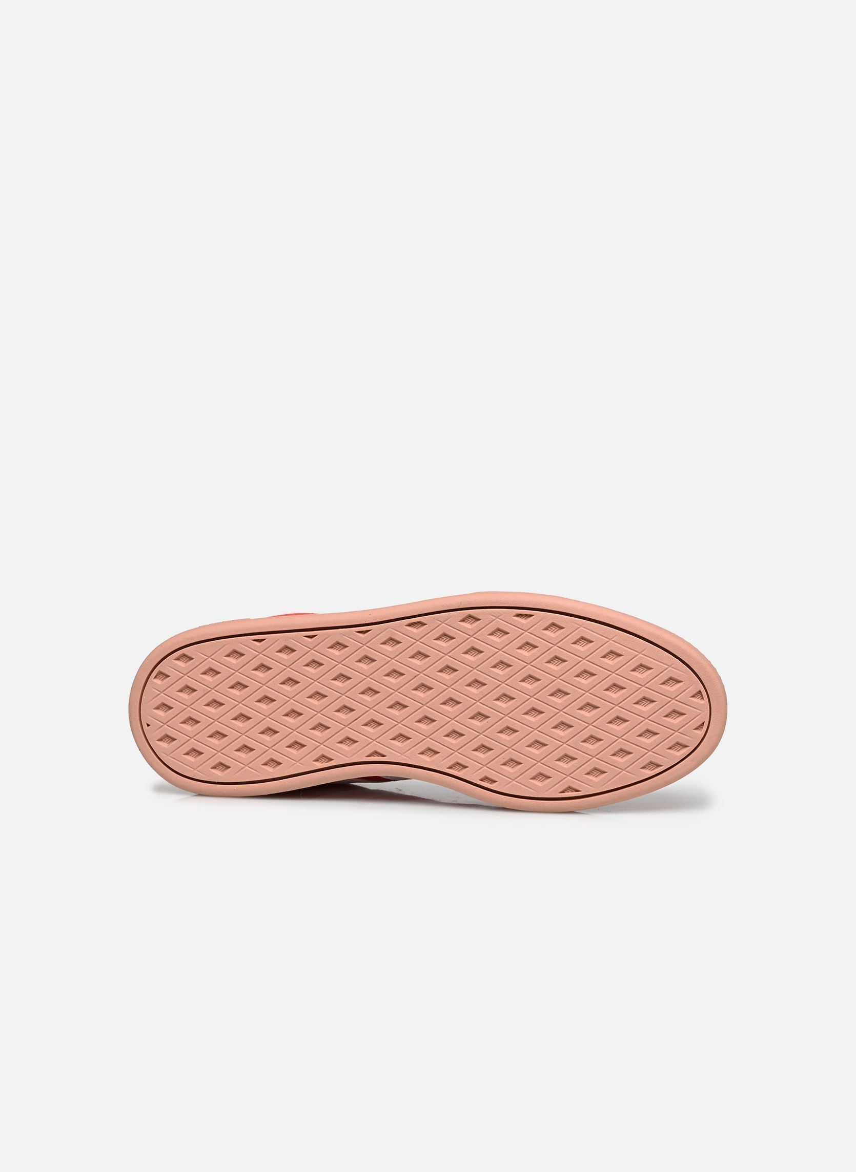 Baskets basses BREAKNET SLEEK J fille rouge adidas sportswear Baskets basses BREAKNET SLEEK J fille rouge BETTER SCARLET