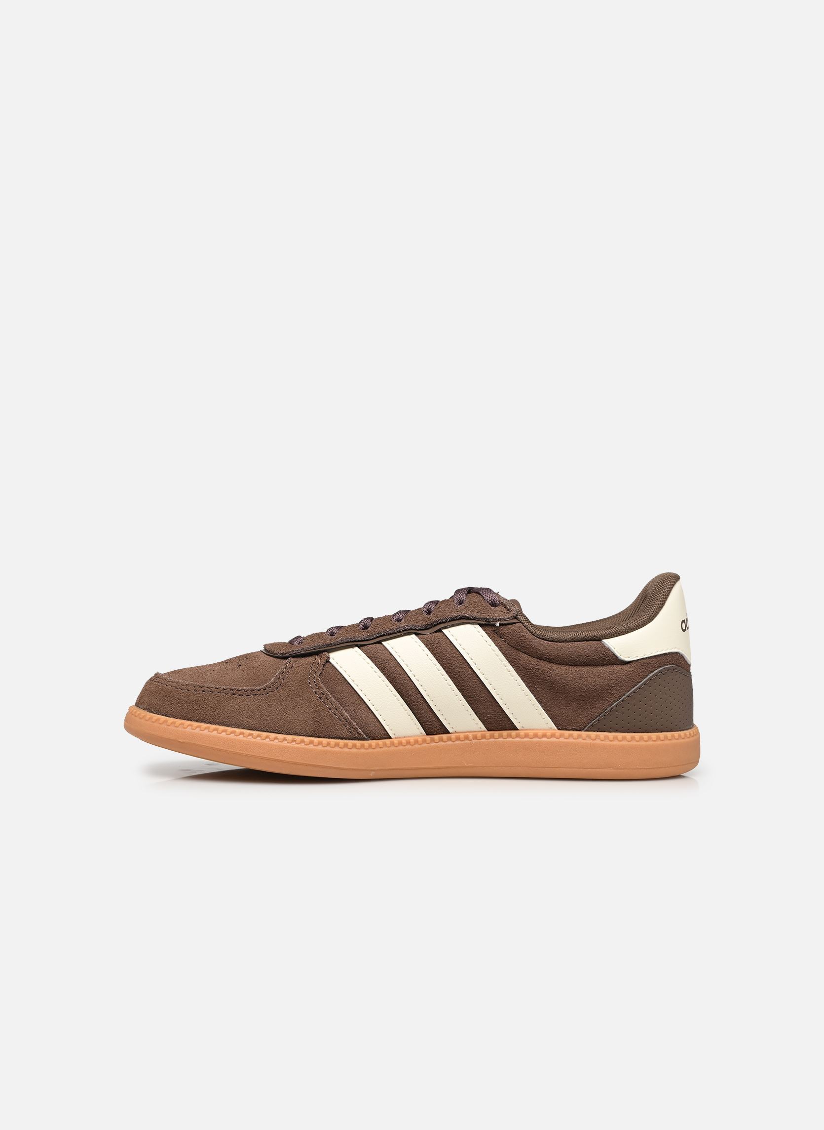 Niedrige Sneaker BREAKNET SLEEK J braun adidas sportswear Niedrige Sneaker BREAKNET SLEEK J braun EARTH STRATA