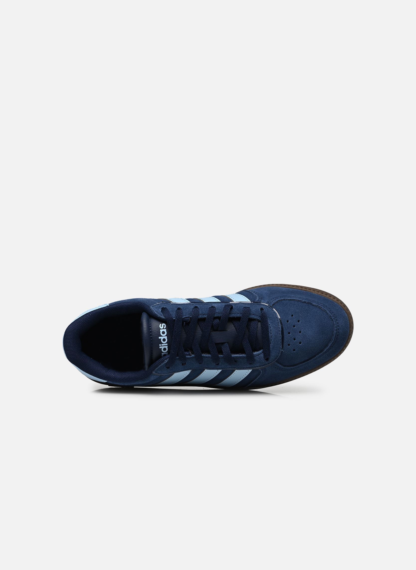 Niedrige Sneaker BREAKNET SLEEK J blau adidas sportswear Niedrige Sneaker BREAKNET SLEEK J blau NIGHT INDIGO