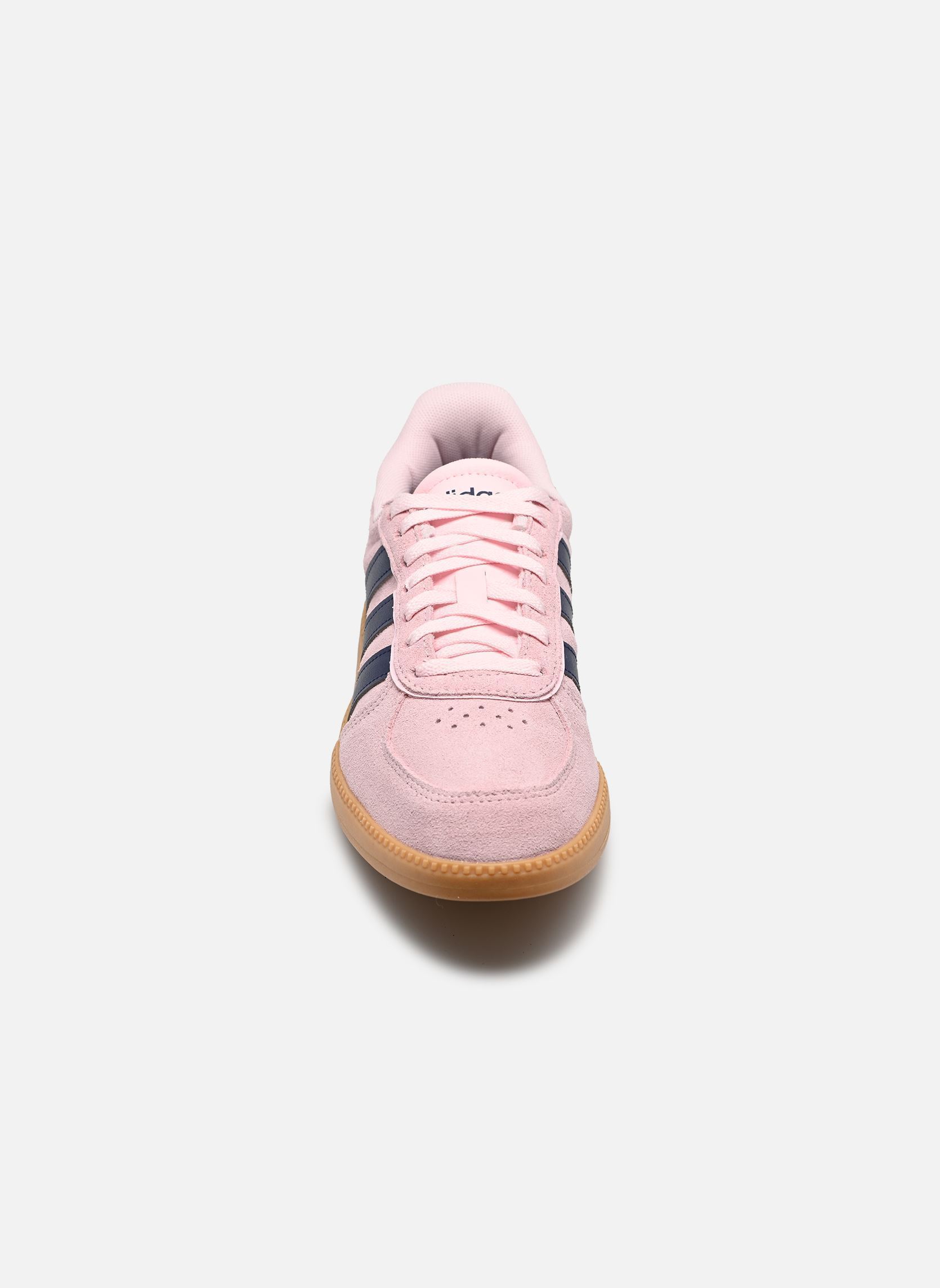 Baskets basses BREAKNET SLEEK J fille rose adidas sportswear Baskets basses BREAKNET SLEEK J fille rose CLEAR PINK