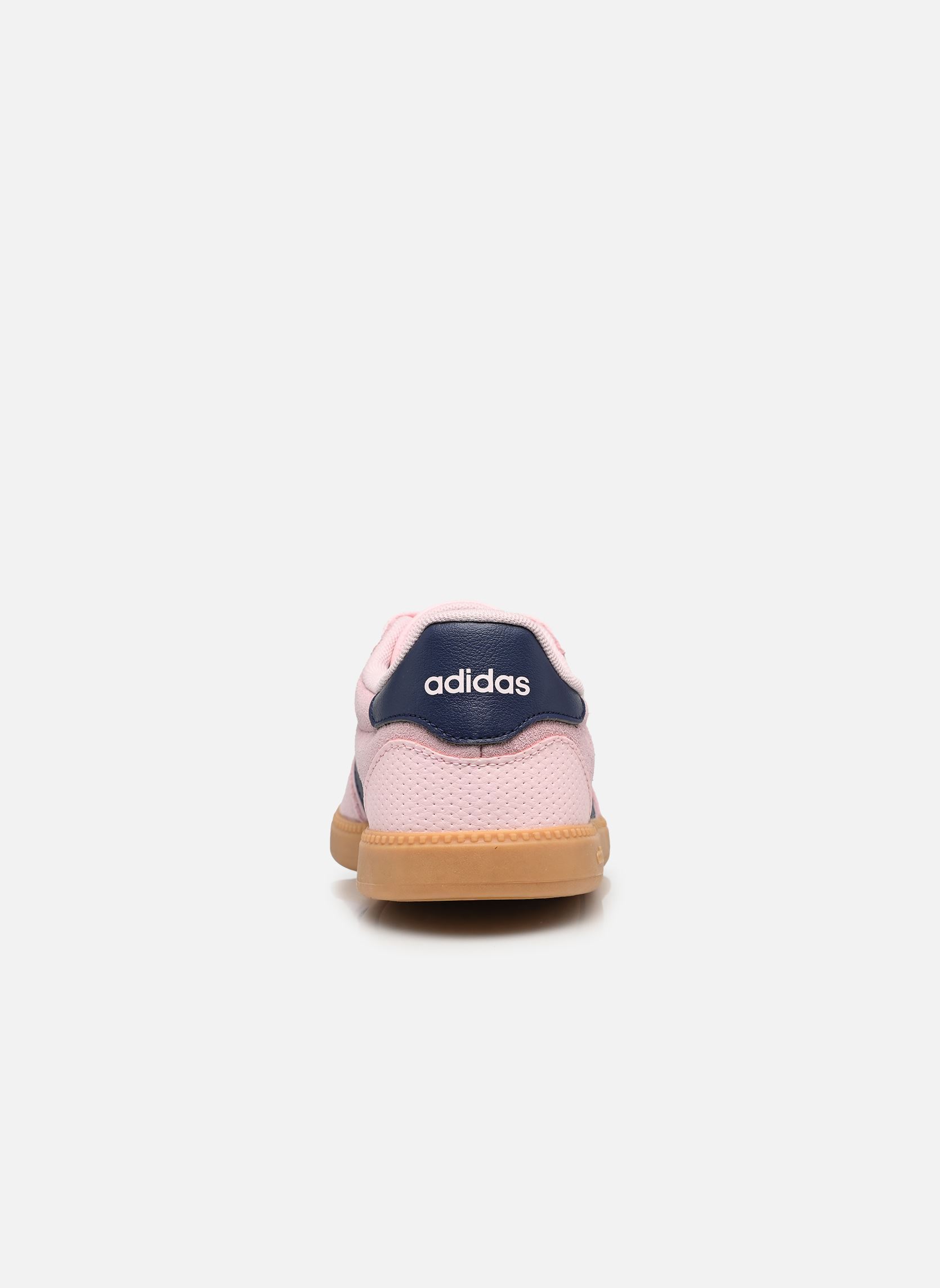 Baskets basses BREAKNET SLEEK J fille rose adidas sportswear Baskets basses BREAKNET SLEEK J fille rose CLEAR PINK