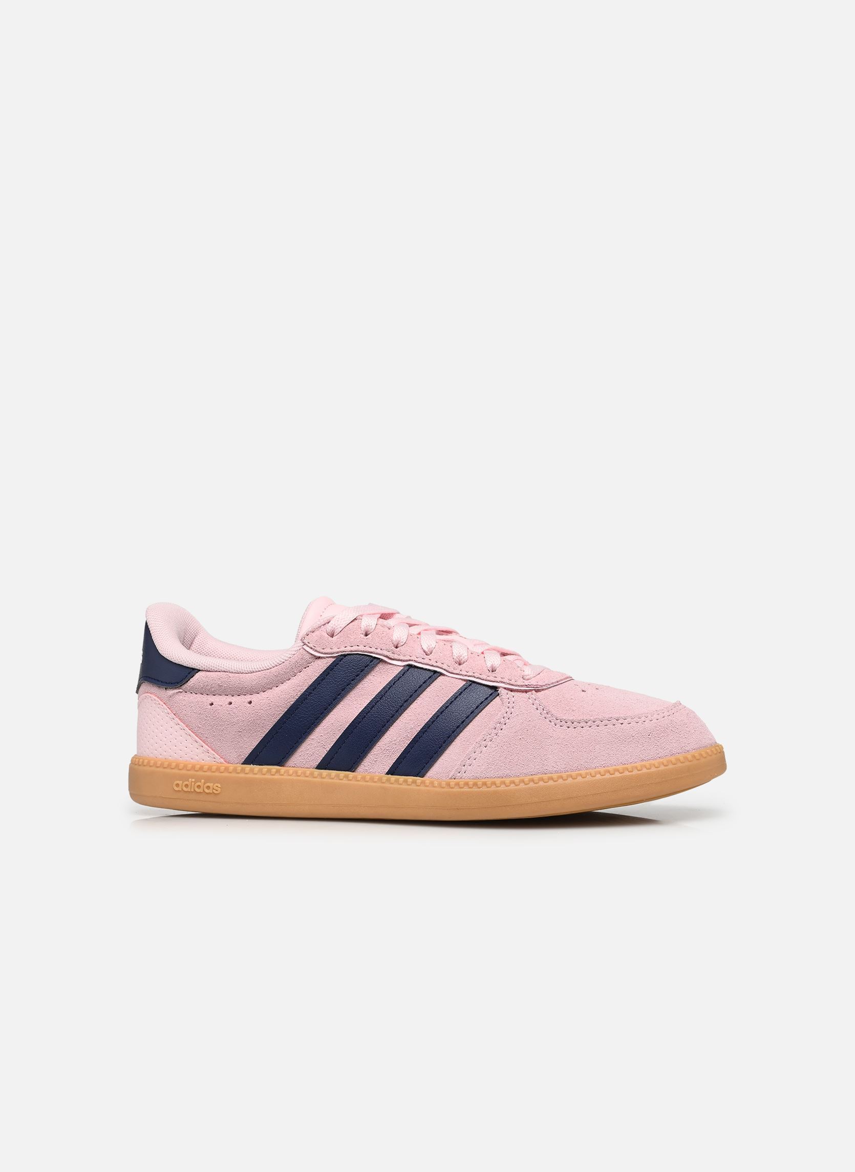 Baskets basses BREAKNET SLEEK J fille rose adidas sportswear Baskets basses BREAKNET SLEEK J fille rose CLEAR PINK