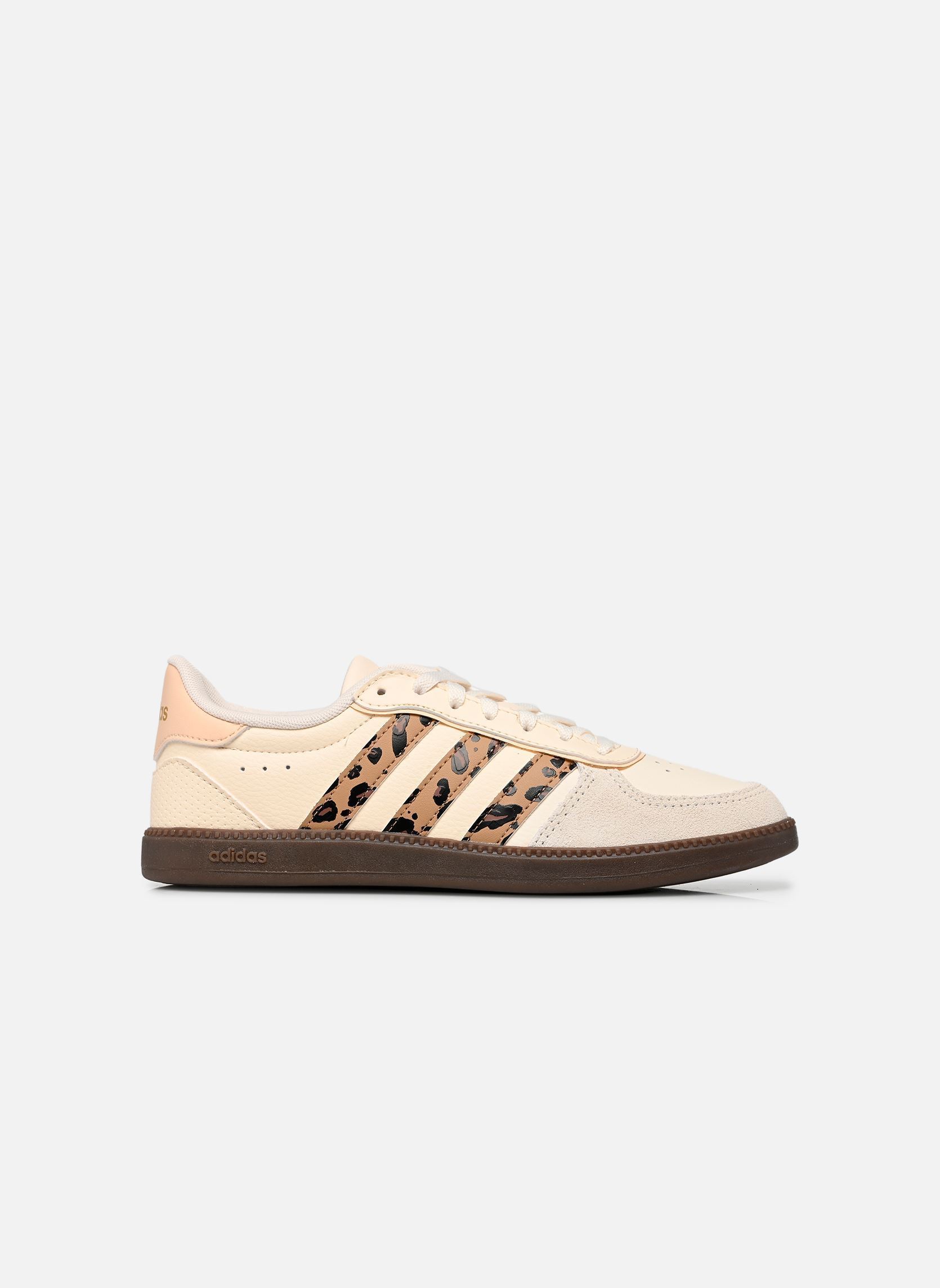 Baskets basses BREAKNET SLEEK J beige adidas sportswear Baskets basses BREAKNET SLEEK J beige CREAM WHITE