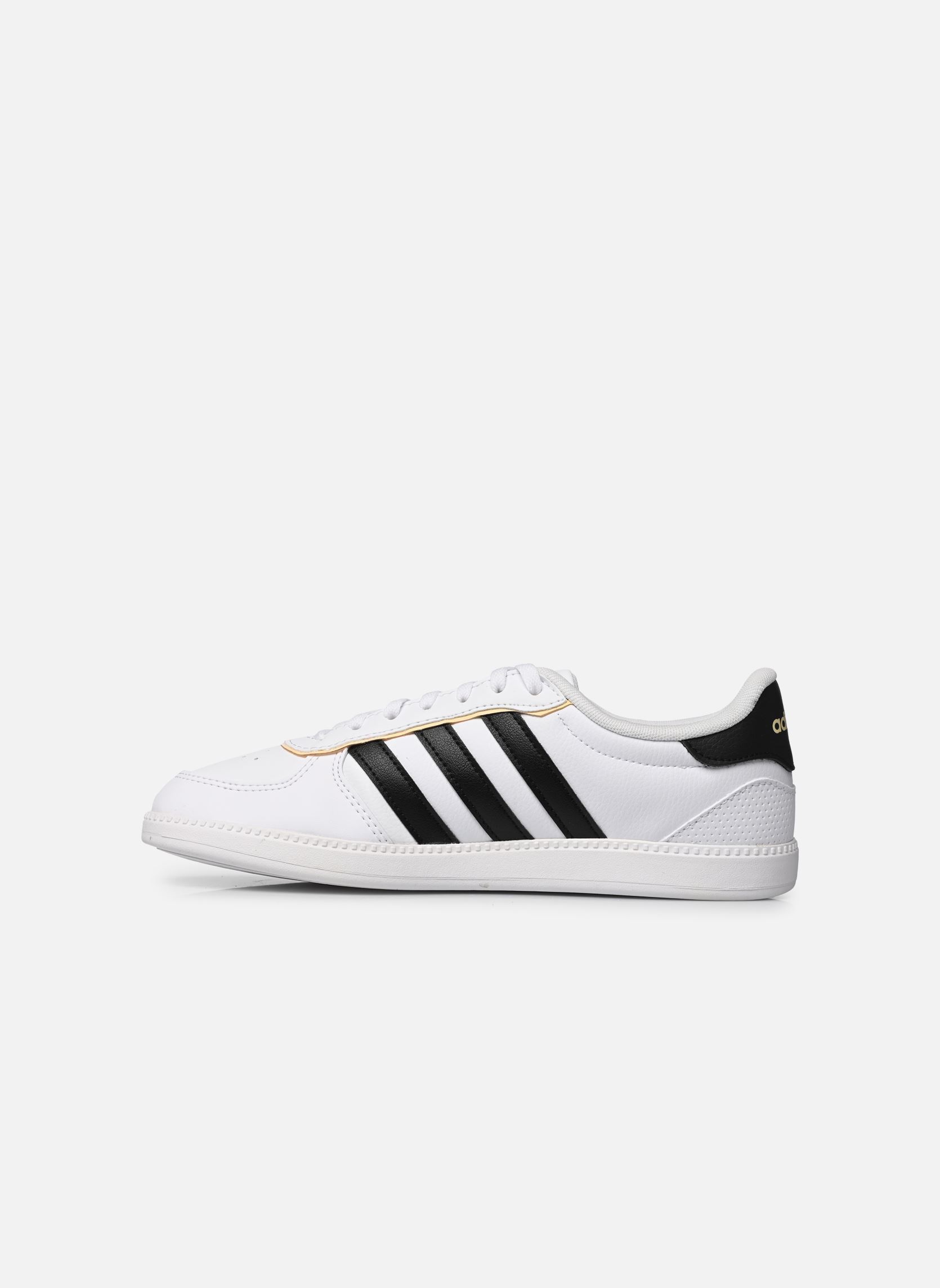 Baskets BREAKNET SLEEK J blanc adidas sportswear Baskets BREAKNET SLEEK J blanc FTWWHT/CBLACK/ORGTIN