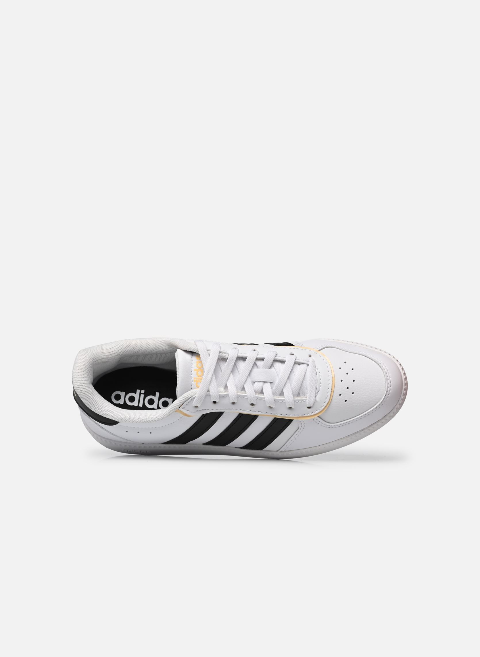 Baskets BREAKNET SLEEK J blanc adidas sportswear Baskets BREAKNET SLEEK J blanc FTWWHT/CBLACK/ORGTIN