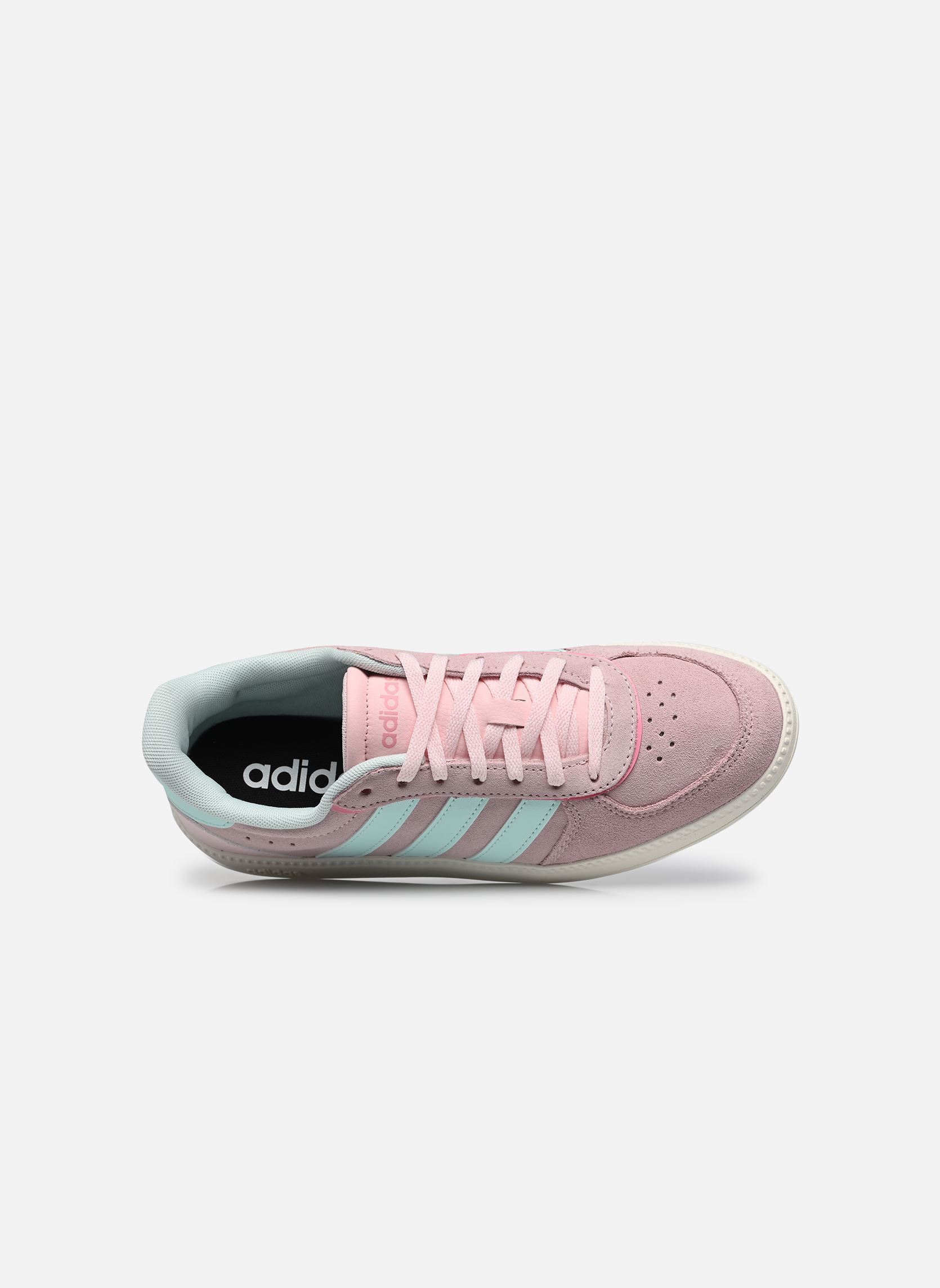 Sneaker BREAKNET SLEEK J mädchen rosa adidas sportswear Sneaker BREAKNET SLEEK J mädchen rosa CLPINK/HALMIN/BLIPNK