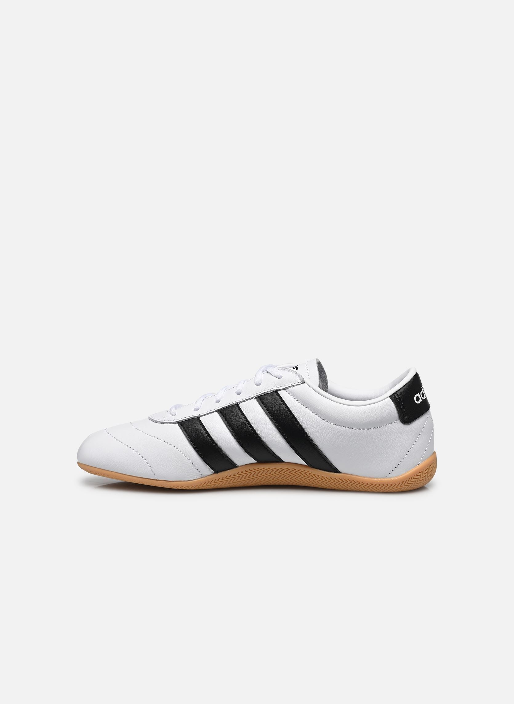 Niedrige Sneaker Grand Court LO W damen weiß adidas sportswear Niedrige Sneaker Grand Court LO W damen weiß FTWWHT/CBLACK/GUM3