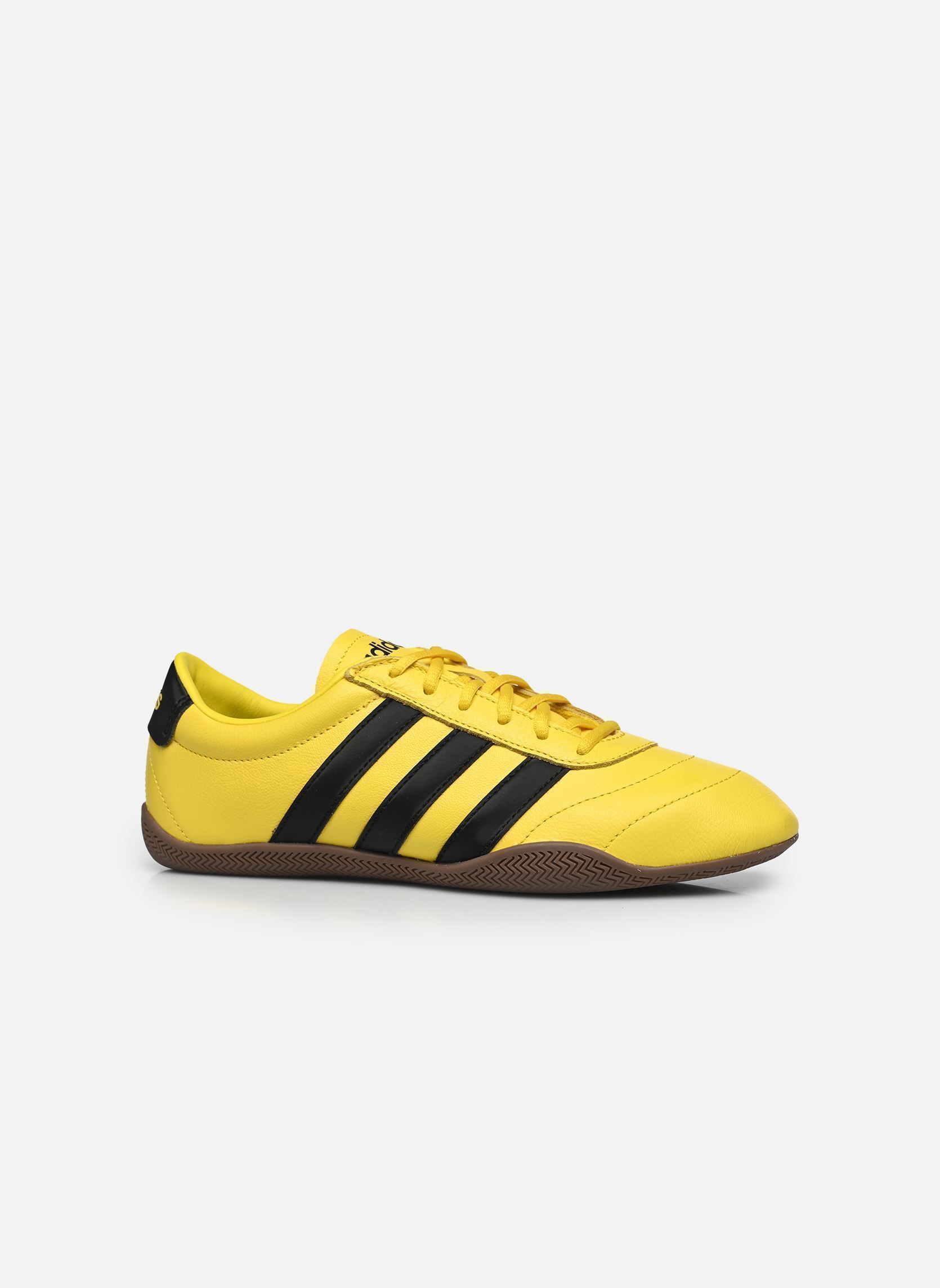 Niedrige Sneaker Grand Court LO W damen schwarz adidas sportswear Niedrige Sneaker Grand Court LO W damen schwarz YELLOW