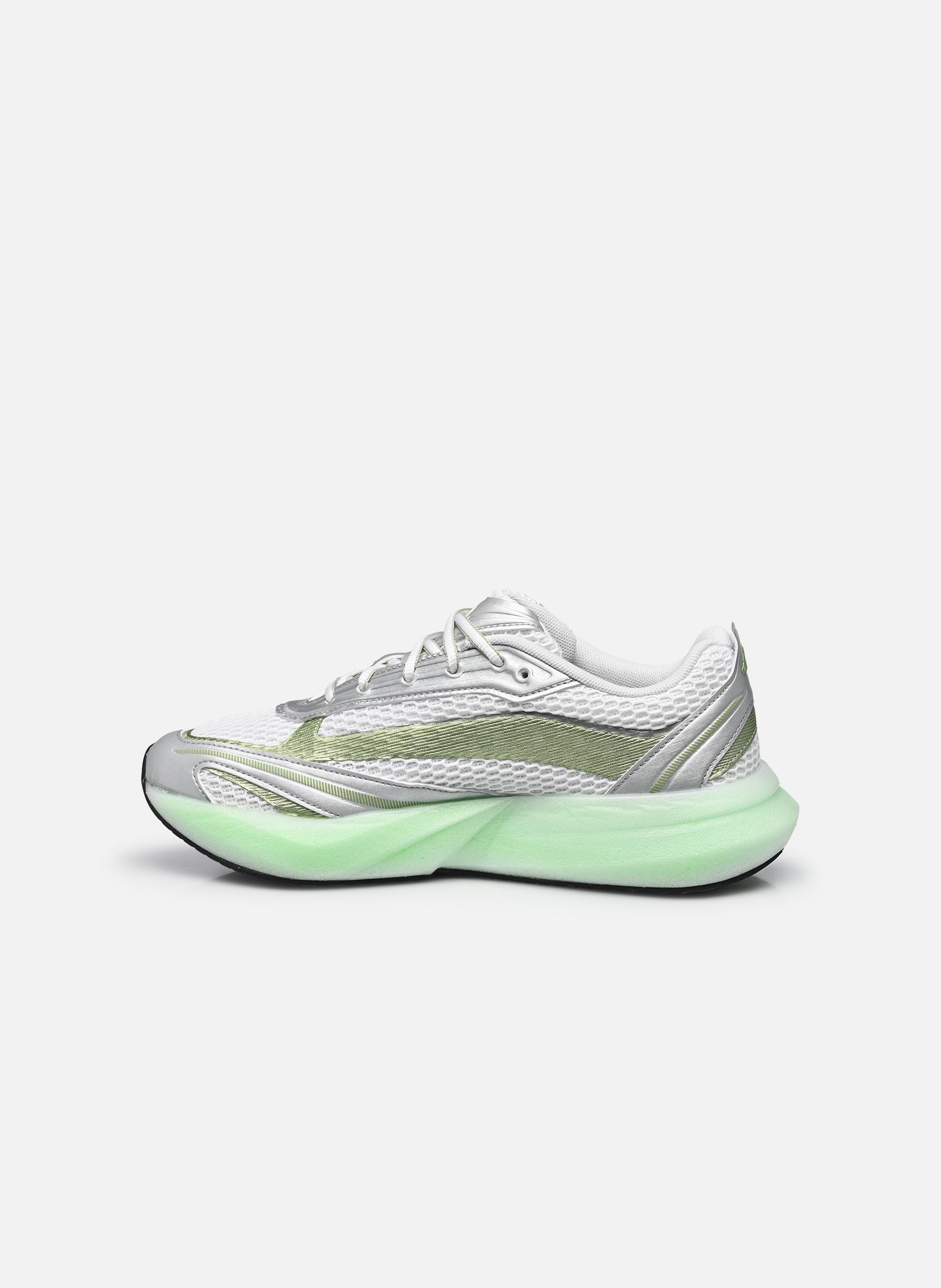 Sneakers Lightblaze GLOW W dames groen adidas sportswear Sneakers Lightblaze GLOW W dames groen FTWWHT/SILVMT/MALIME