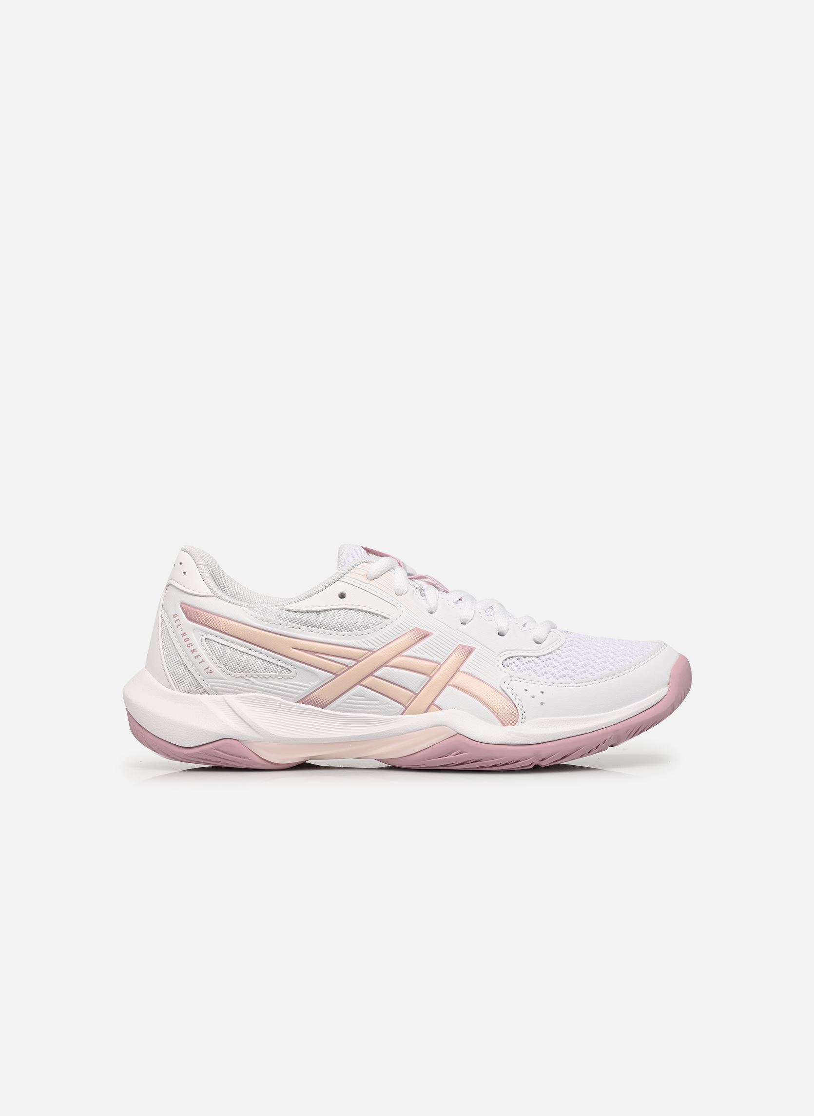 Sportschuhe Gel-Rocket 12 W damen weiß Asics Sportschuhe Gel-Rocket 12 W damen weiß WHITE/PEARL PINK
