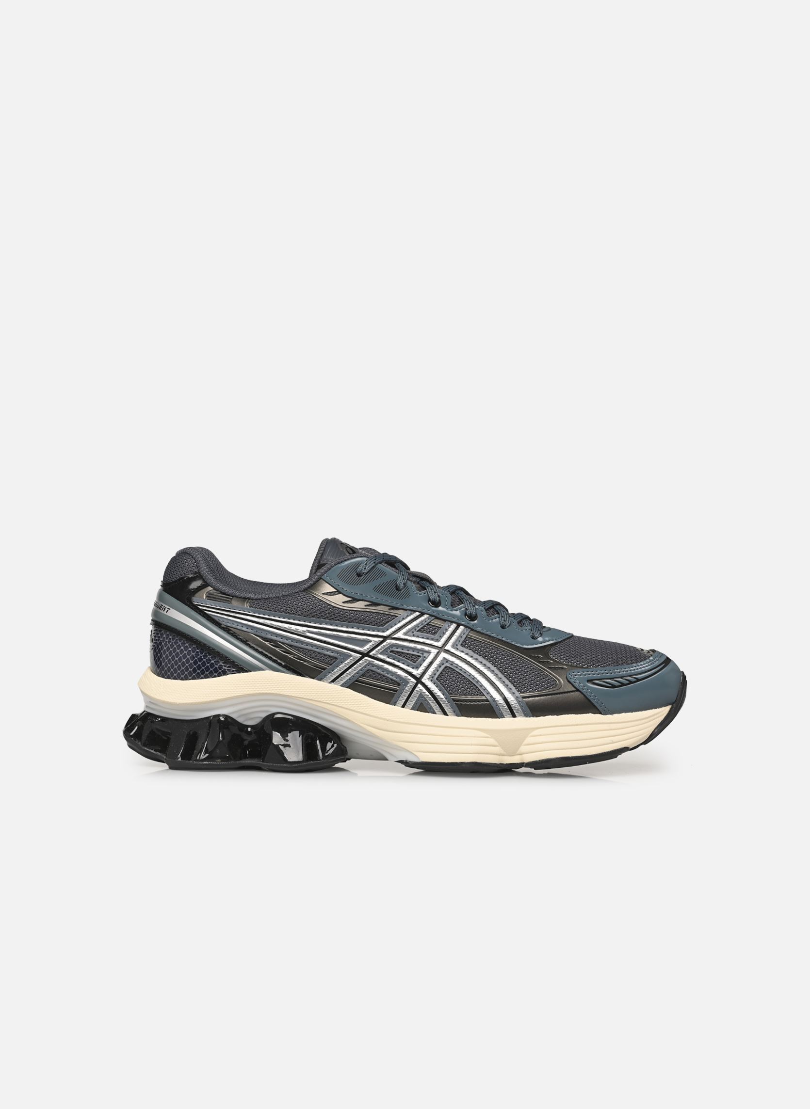 Baskets basses GEL-KINETIC FLUENT M homme gris Asics Baskets basses GEL-KINETIC FLUENT M homme gris Carrier Grey/Pure Silver