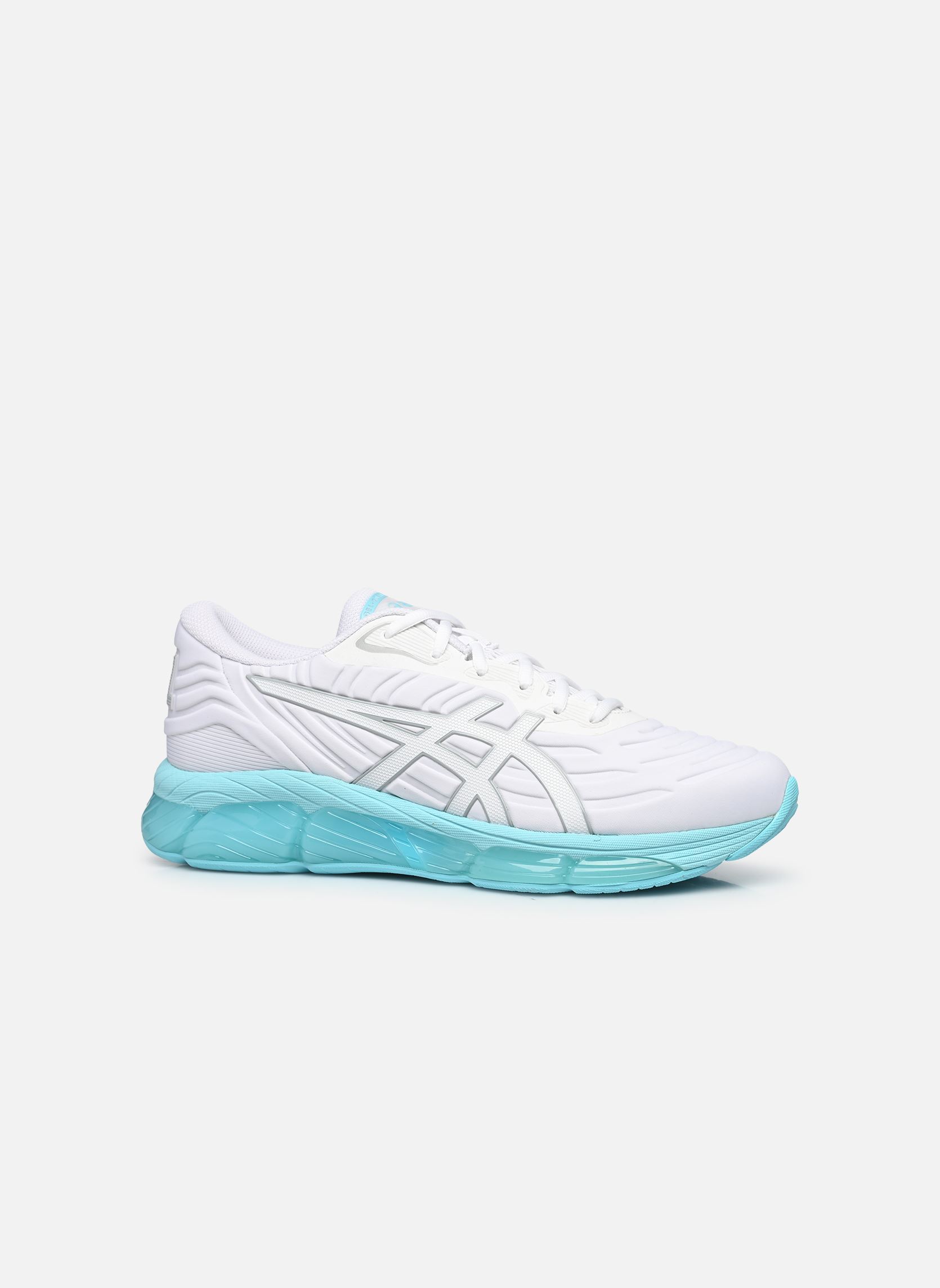 Baskets GEL-QUANTUM 360 VIII EMBOSS homme blanc Asics Baskets GEL-QUANTUM 360 VIII EMBOSS homme blanc WHITE/LARIMAR BLUE