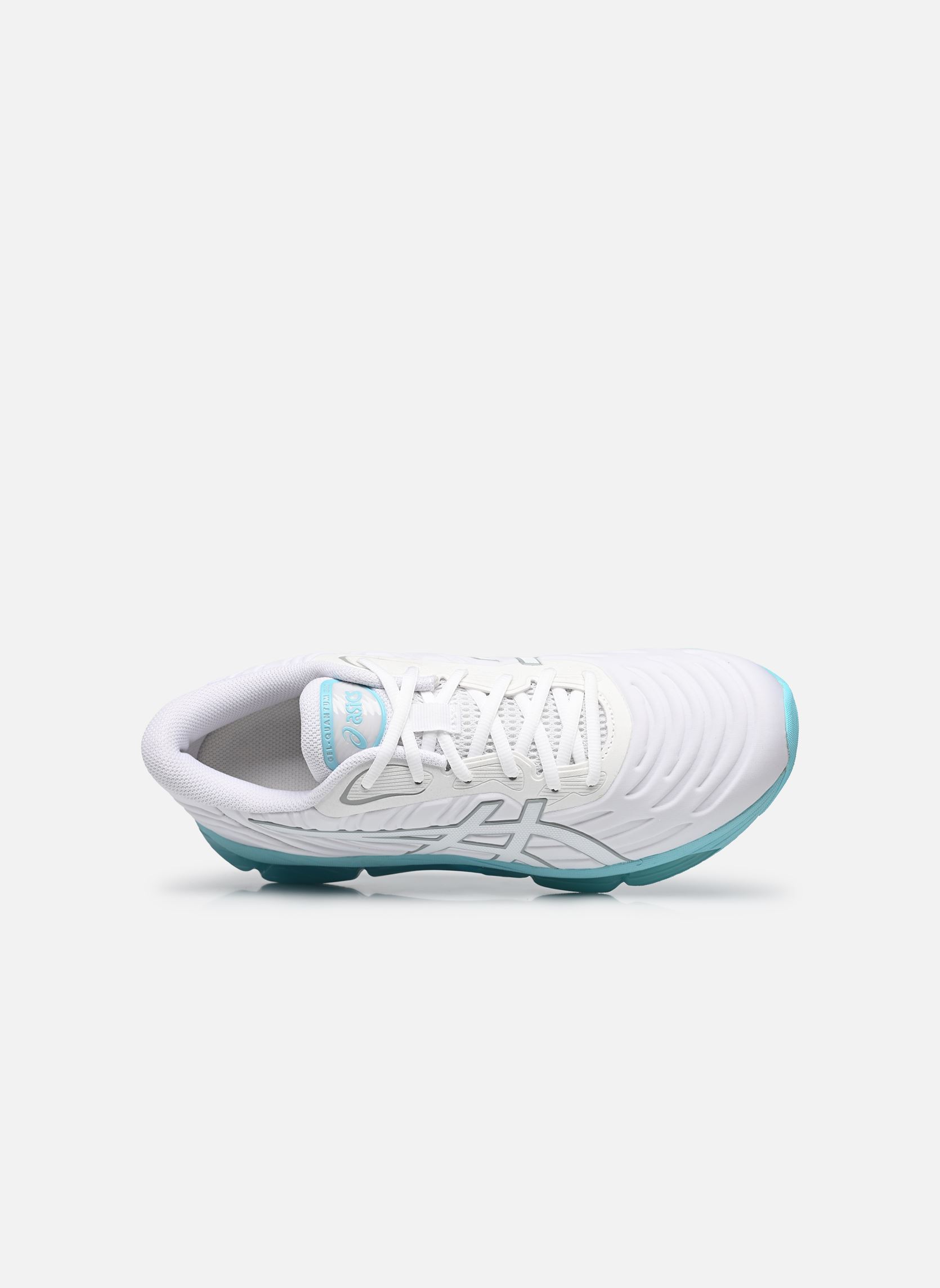Baskets GEL-QUANTUM 360 VIII EMBOSS homme blanc Asics Baskets GEL-QUANTUM 360 VIII EMBOSS homme blanc WHITE/LARIMAR BLUE