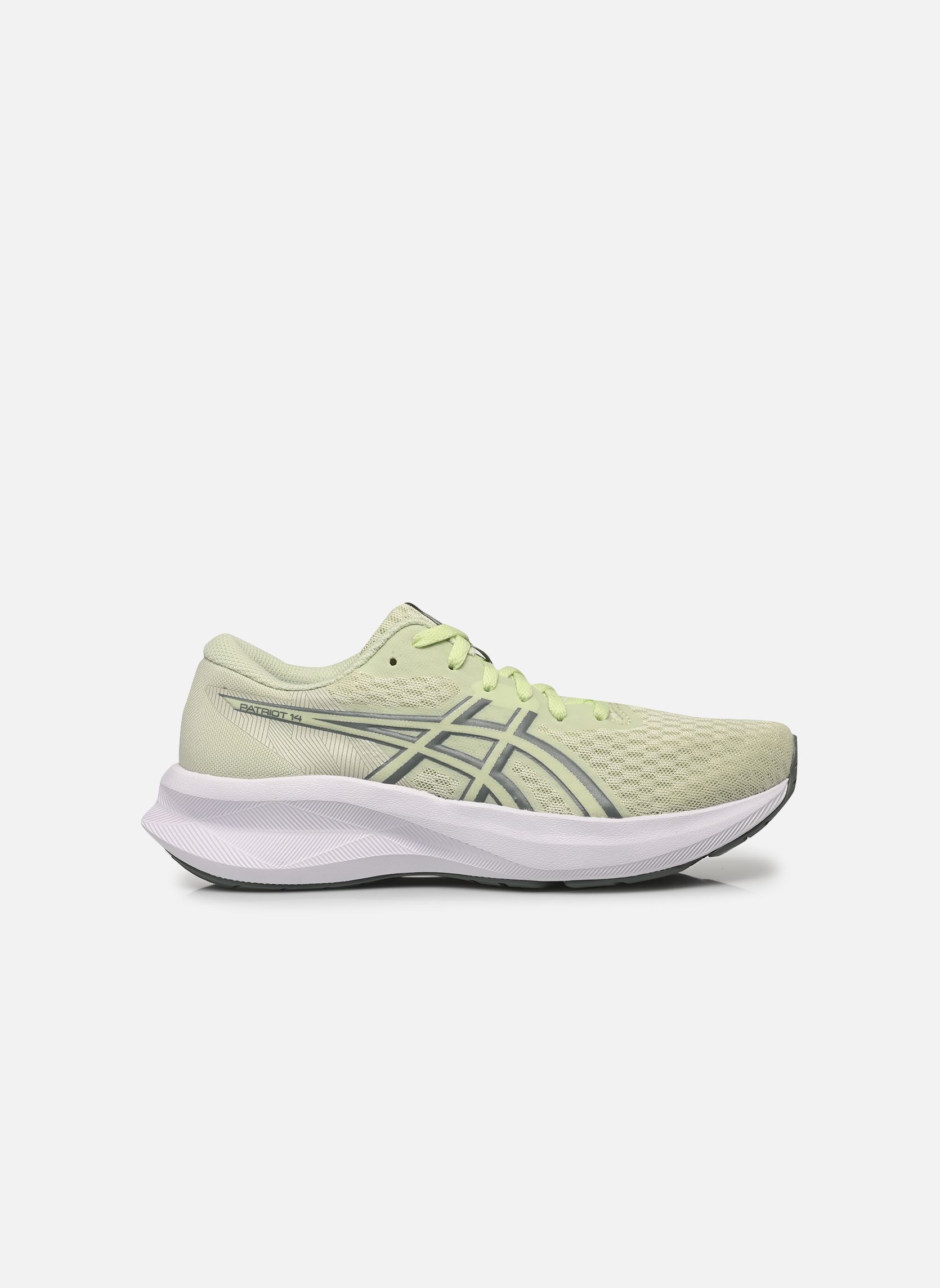 Sportschoenen Patriot 14 W dames groen Asics Sportschoenen Patriot 14 W dames groen WHISPER GREEN/MONUMENT BLUE