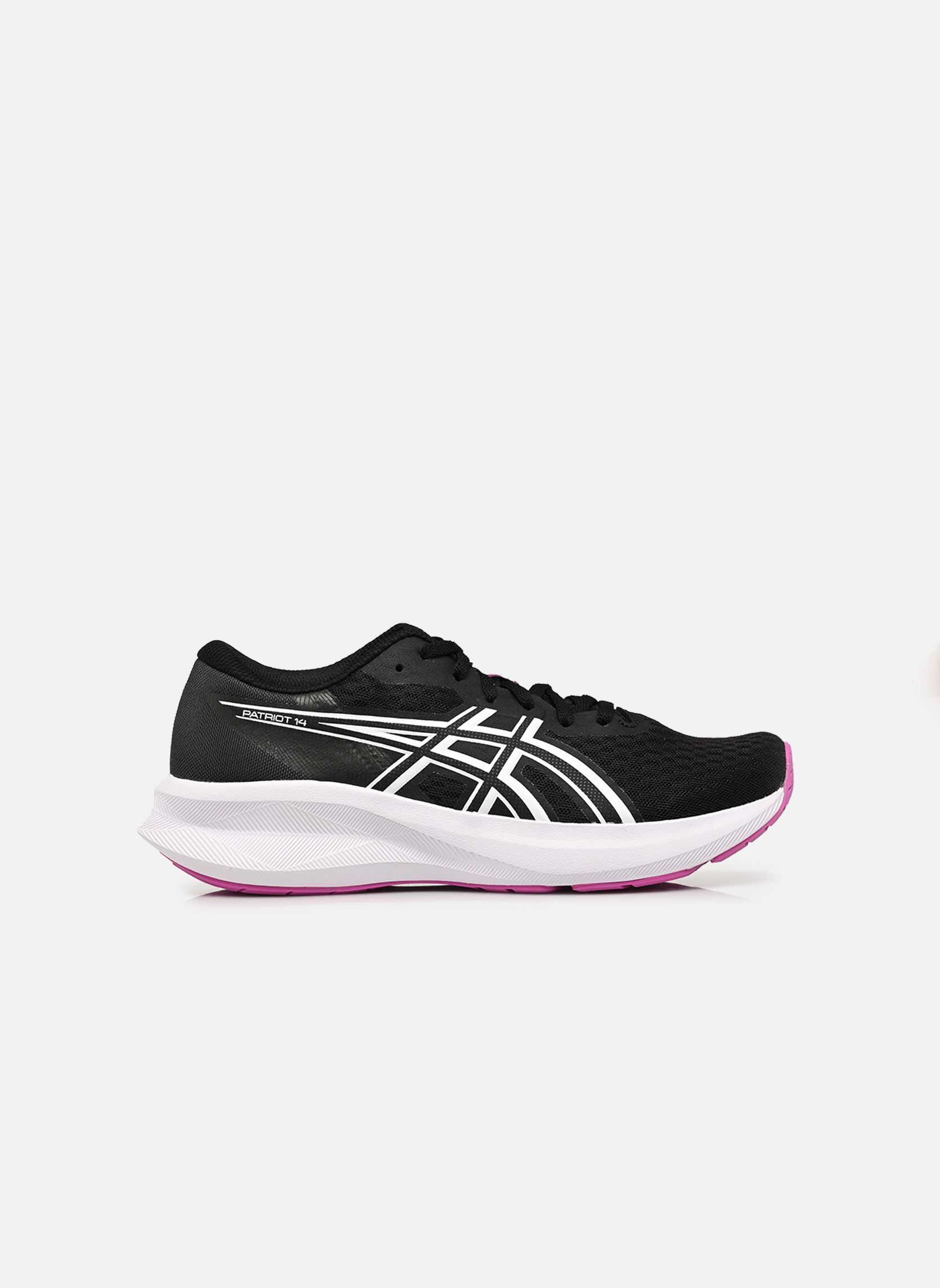 Sportschoenen Patriot 14 W dames zwart Asics Sportschoenen Patriot 14 W dames zwart BLACK/DIGITAL SAKURA