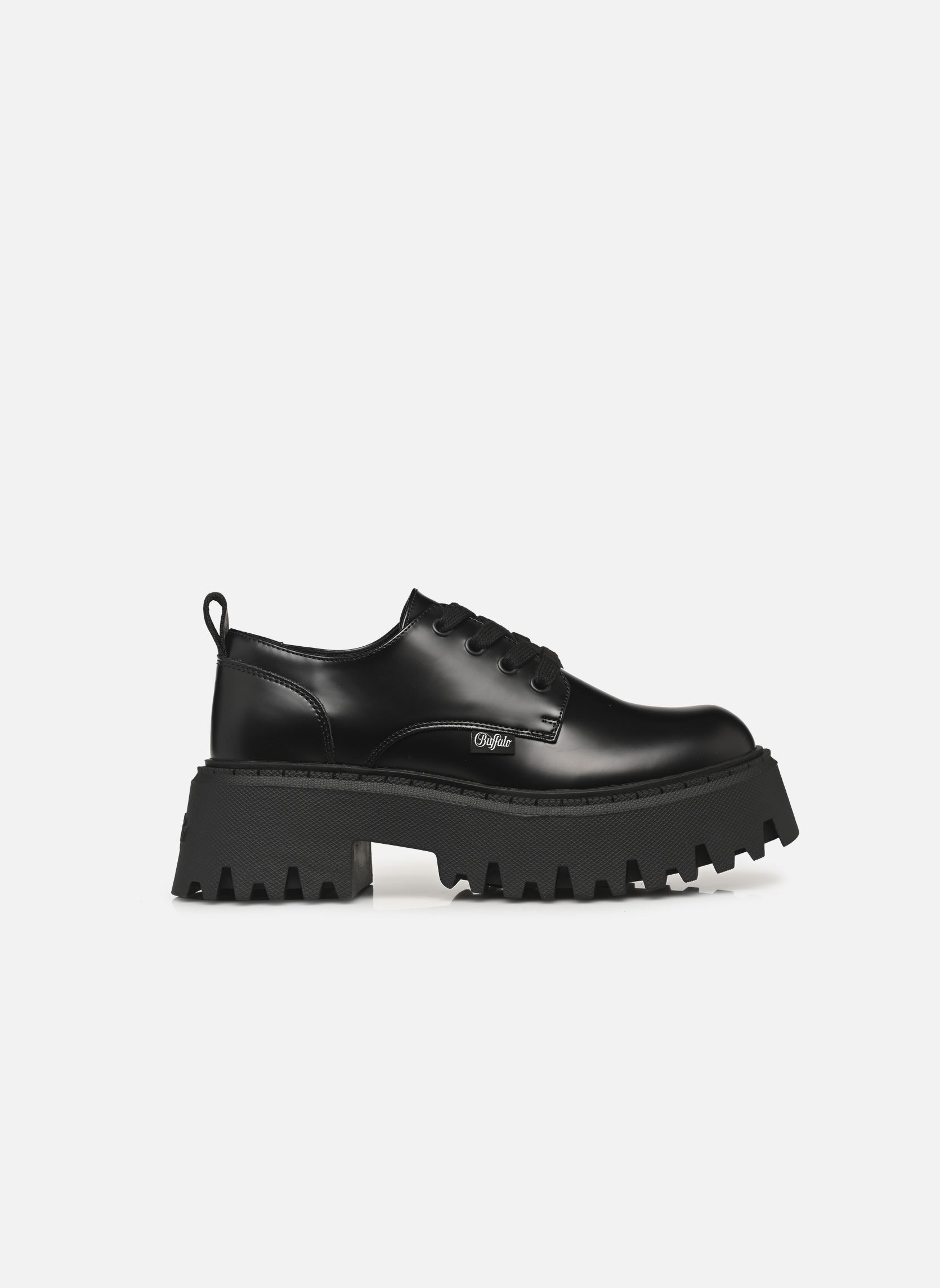 Derbys Aspen Cls damen schwarz Buffalo Derbys Aspen Cls damen schwarz BLACK