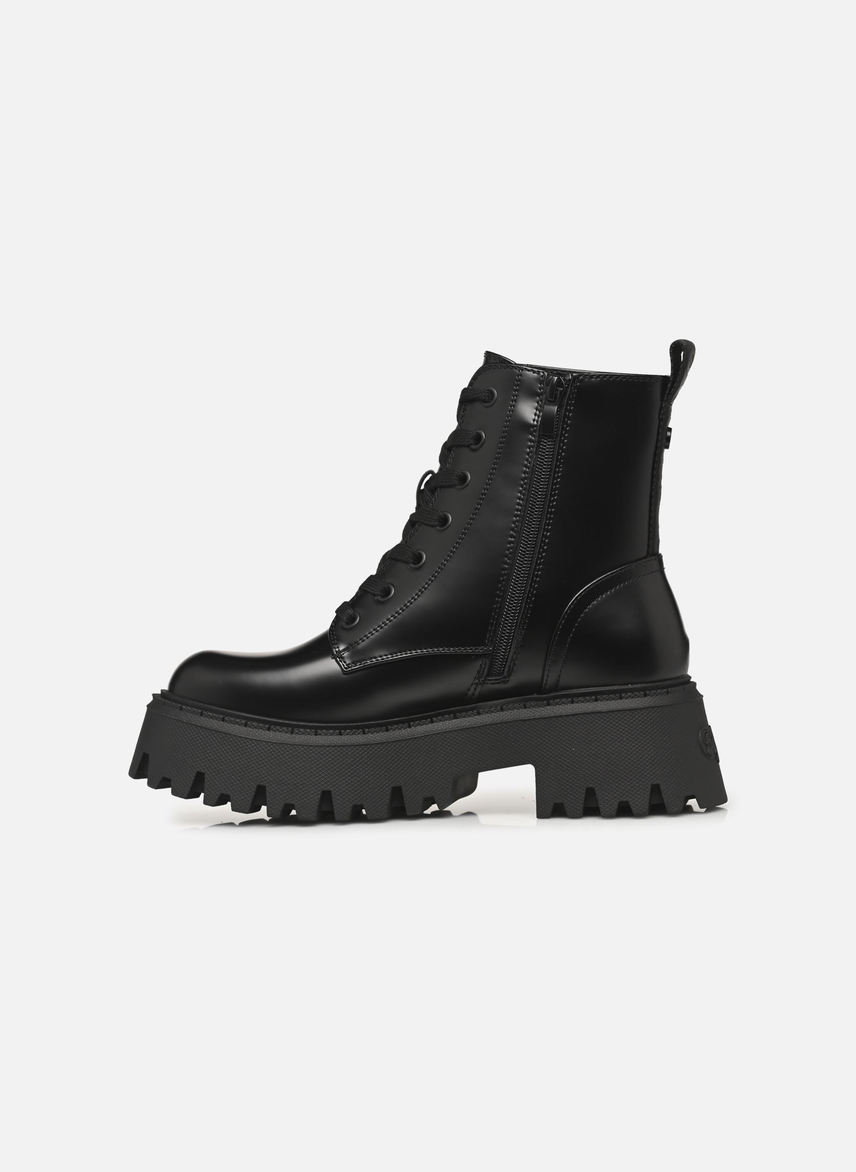 Bottines basses Aspen Lace Up femme noir Buffalo Bottines basses Aspen Lace Up femme noir BLACK