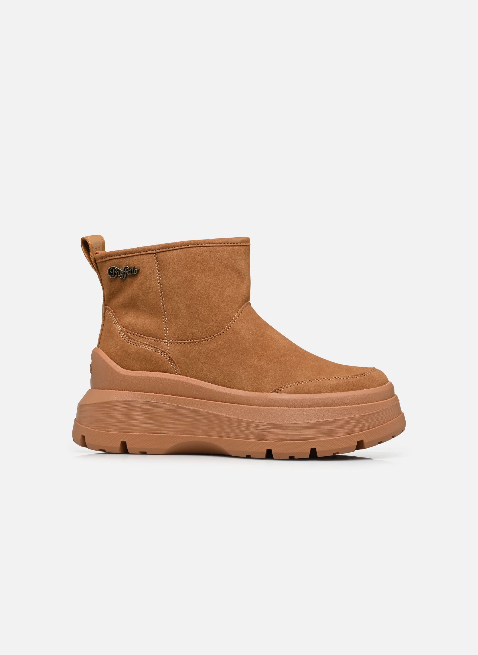 Bottines basses Olympia Pull On Lo Warm femme marron Buffalo Bottines basses Olympia Pull On Lo Warm femme marron COGNAC