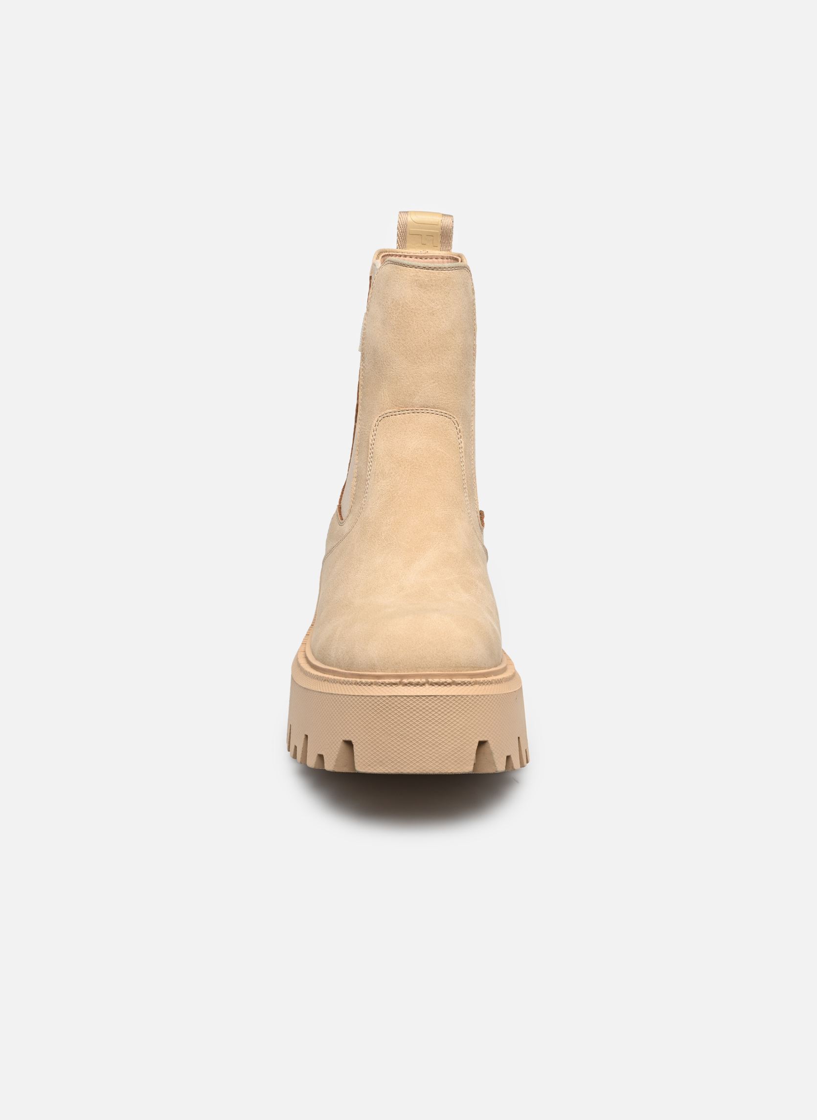 Bottines et boots Aspen Chelsea femme beige Buffalo Bottines et boots Aspen Chelsea femme beige BROWN