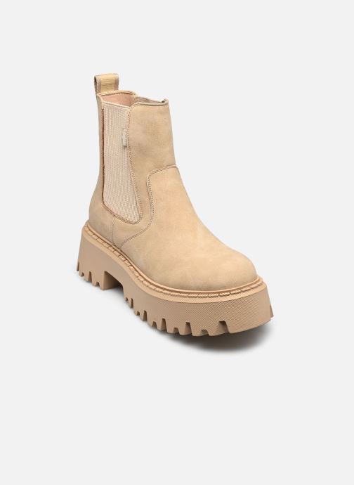 Buffalo Enkellaarzen en boots Aspen Chelsea dames beige