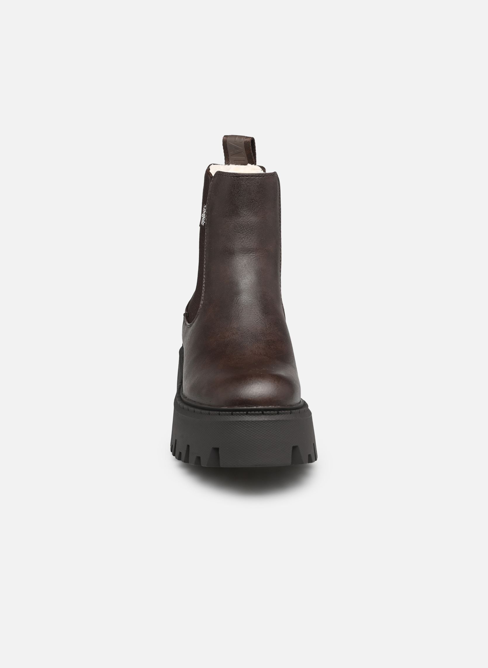 Bottines basses Aspen Chelsea Warm femme marron Buffalo Bottines basses Aspen Chelsea Warm femme marron DARK BROWN